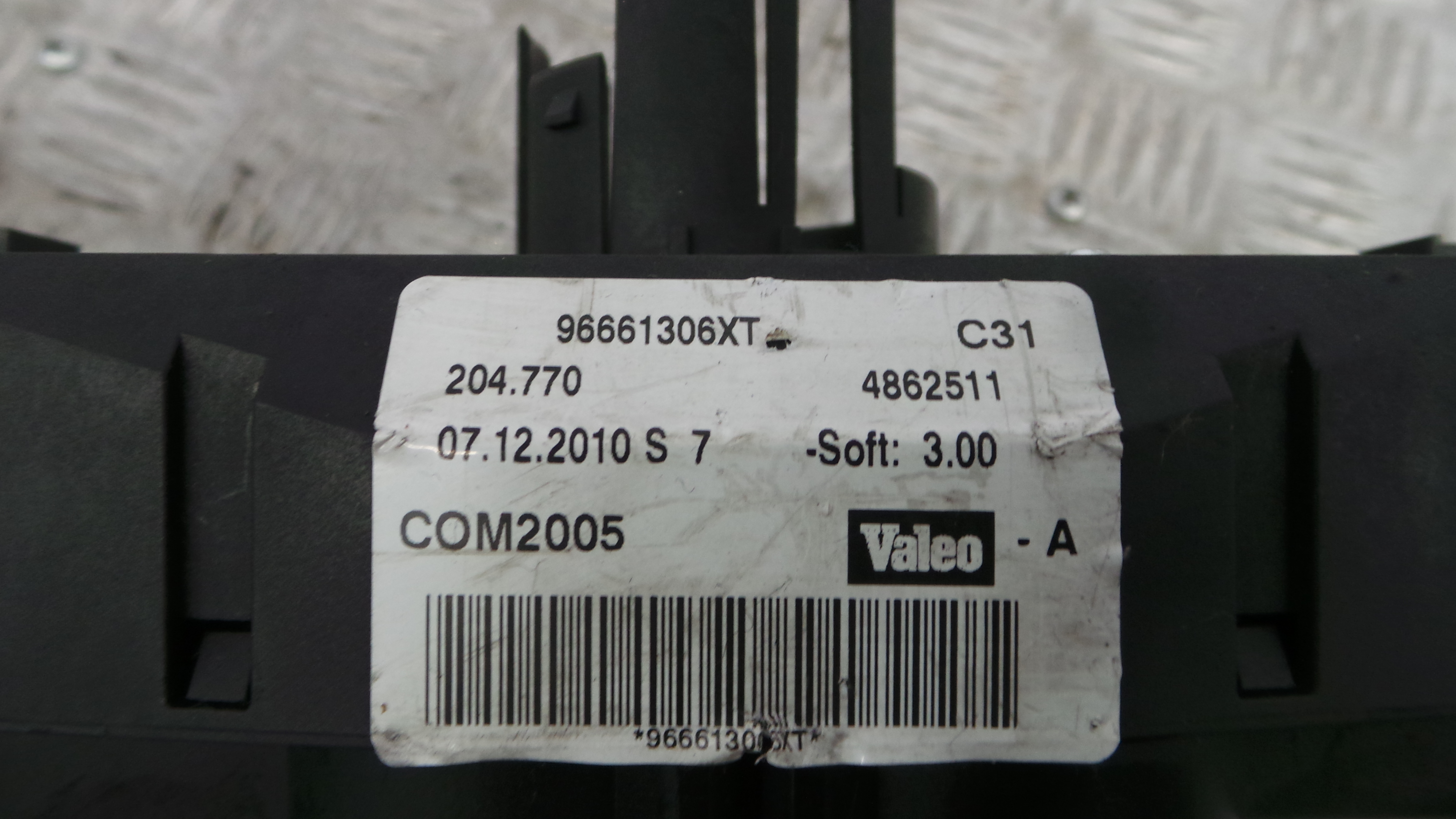 Fita de Airbags 96661306XT - PEUGEOT 207 (WA_, WC_), 207/207+ (WA_, WC_)-36609949