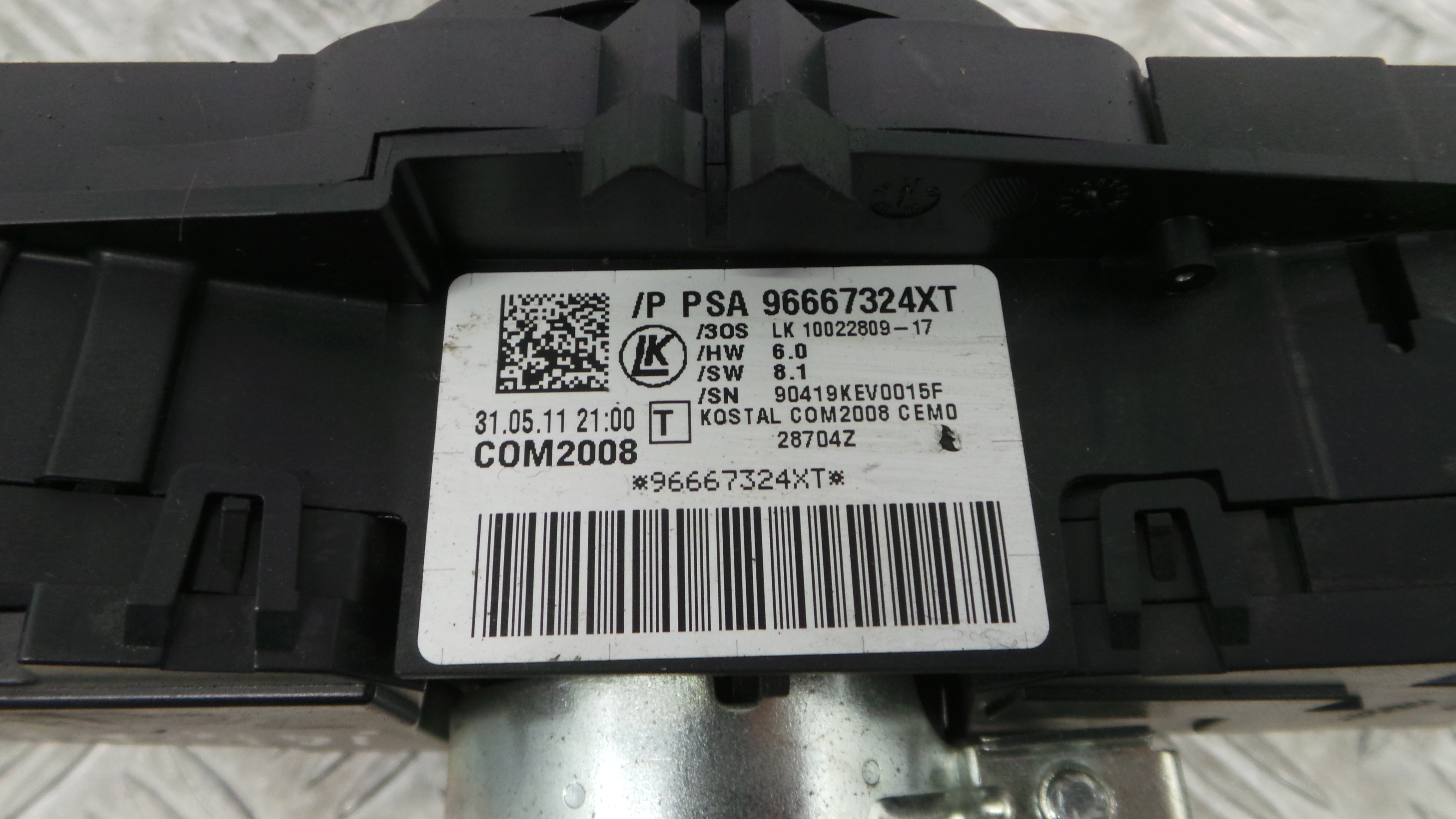 Fita de Airbags 96667324XT - CITROËN C3 II (SC_)-36610096