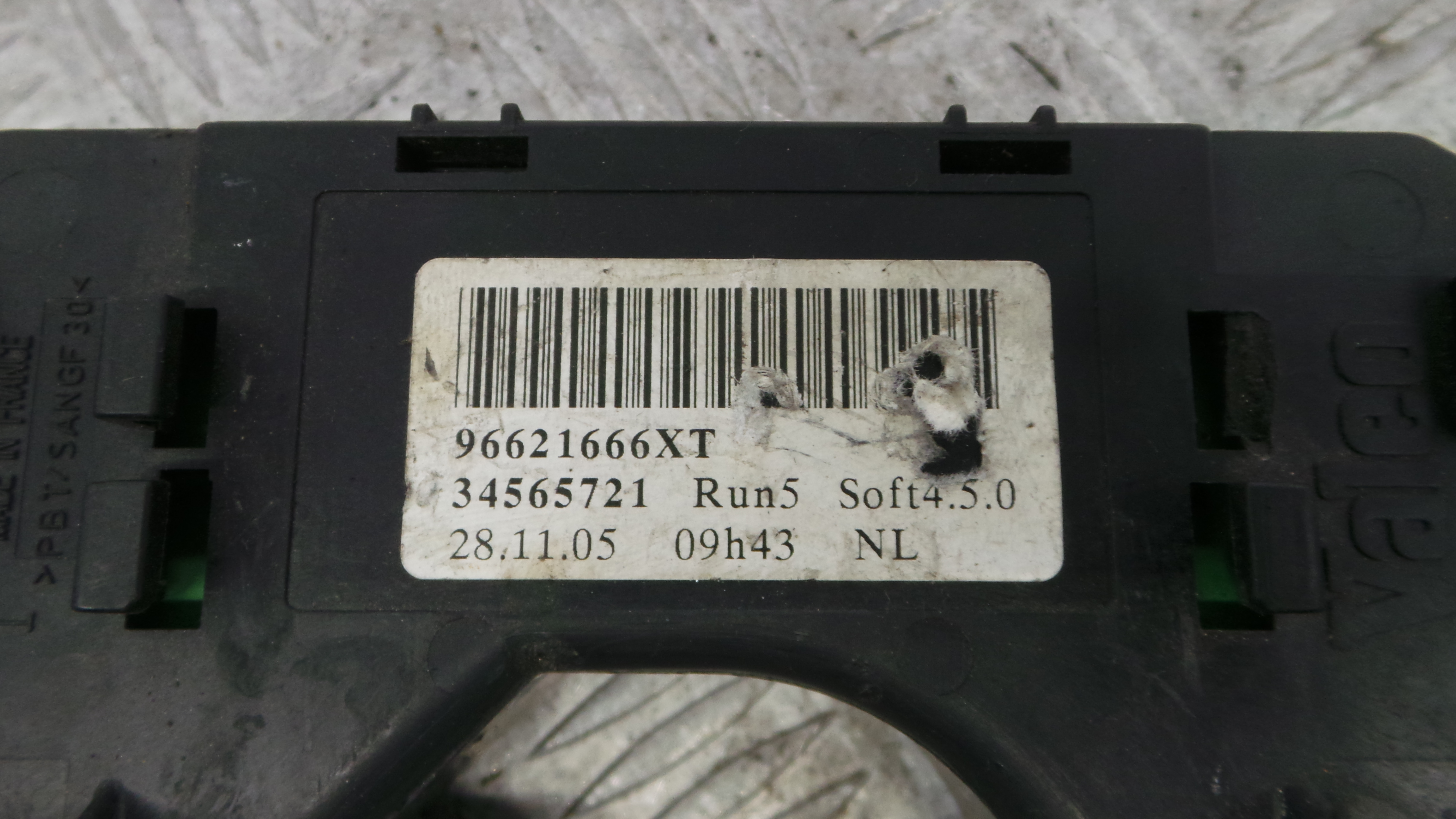 Manete / Comando dos Piscas 96621666XT - CITROËN C4 I (LC_)-36610199