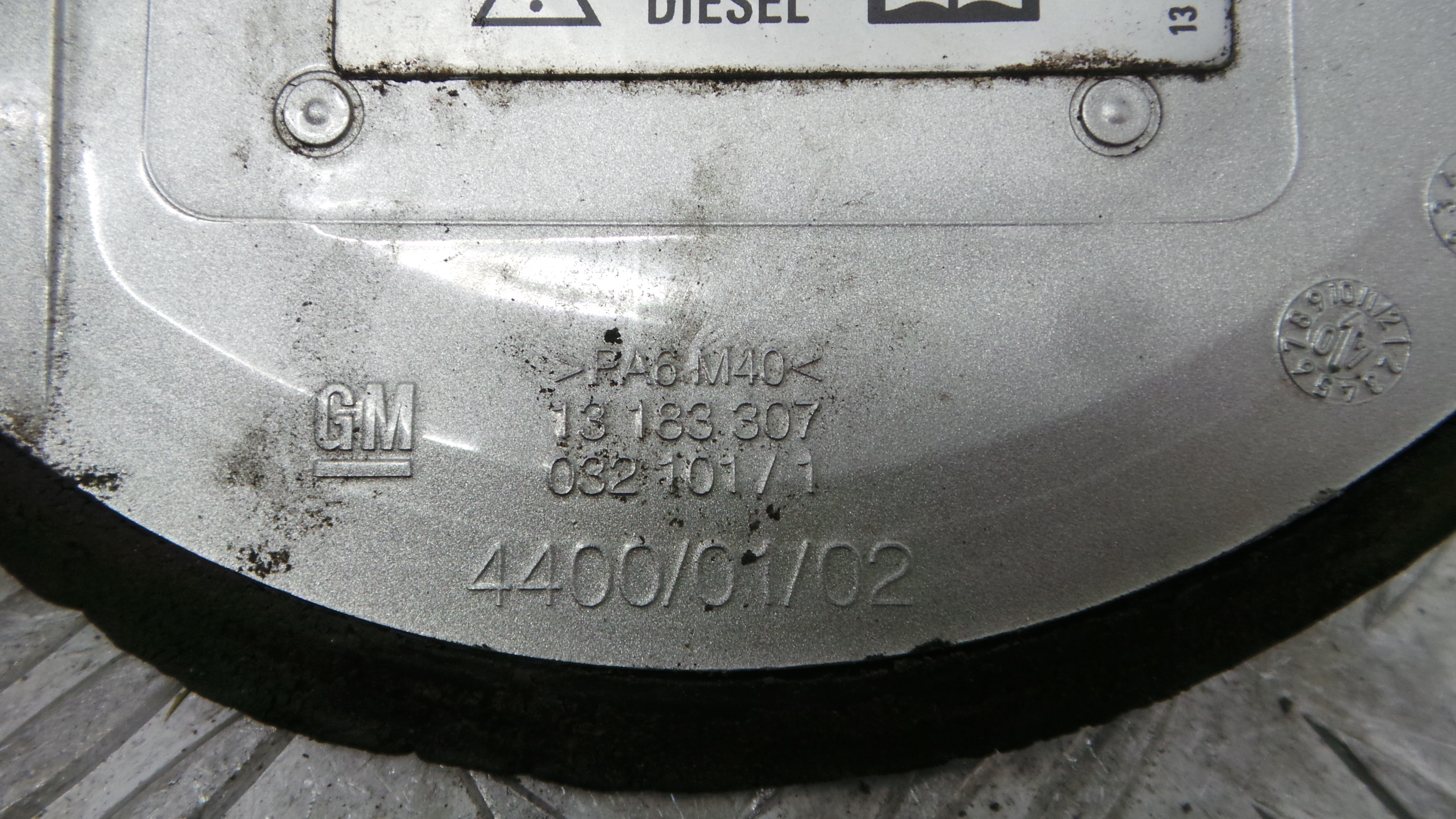 Tampão de Combustivel  13183307 - OPEL CORSA D (S07)-36619501