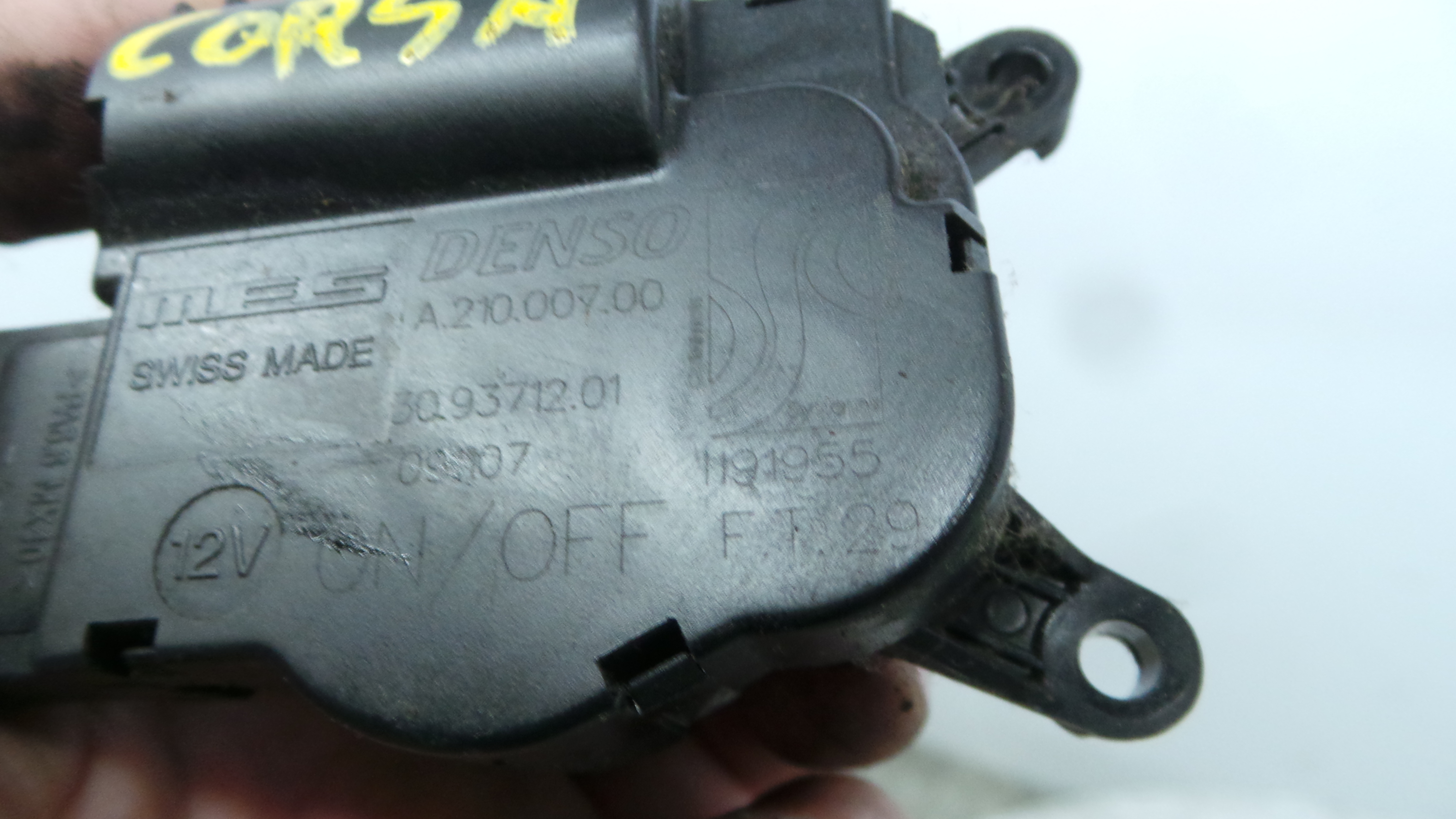 Atuador do Circuito de Ar A21000700 - OPEL CORSA D (S07)-36619543