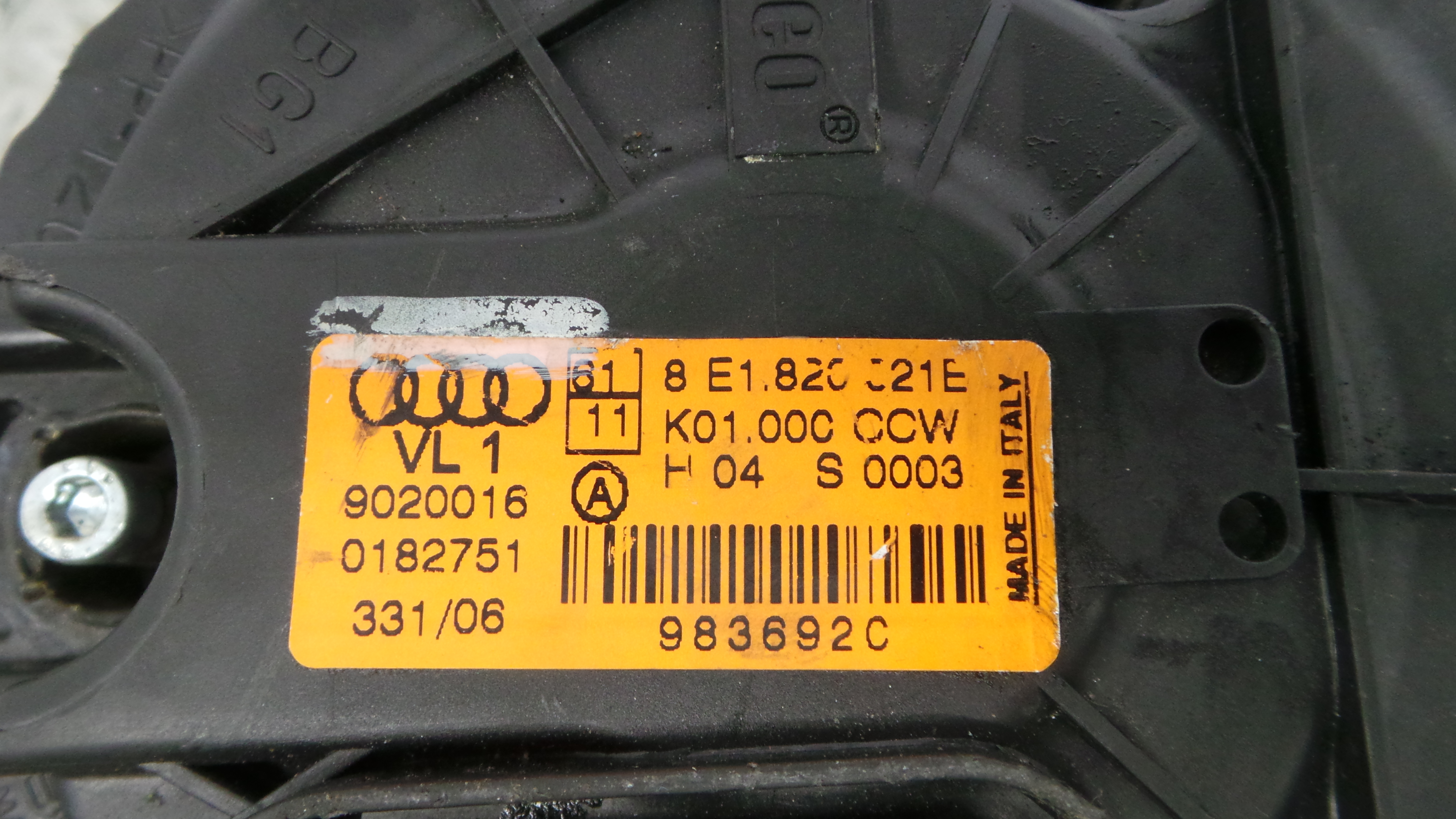 Motor da Chauffage / Motor de Sofagem 8E1820021E - AUDI A4 B7 (8EC)-36622611