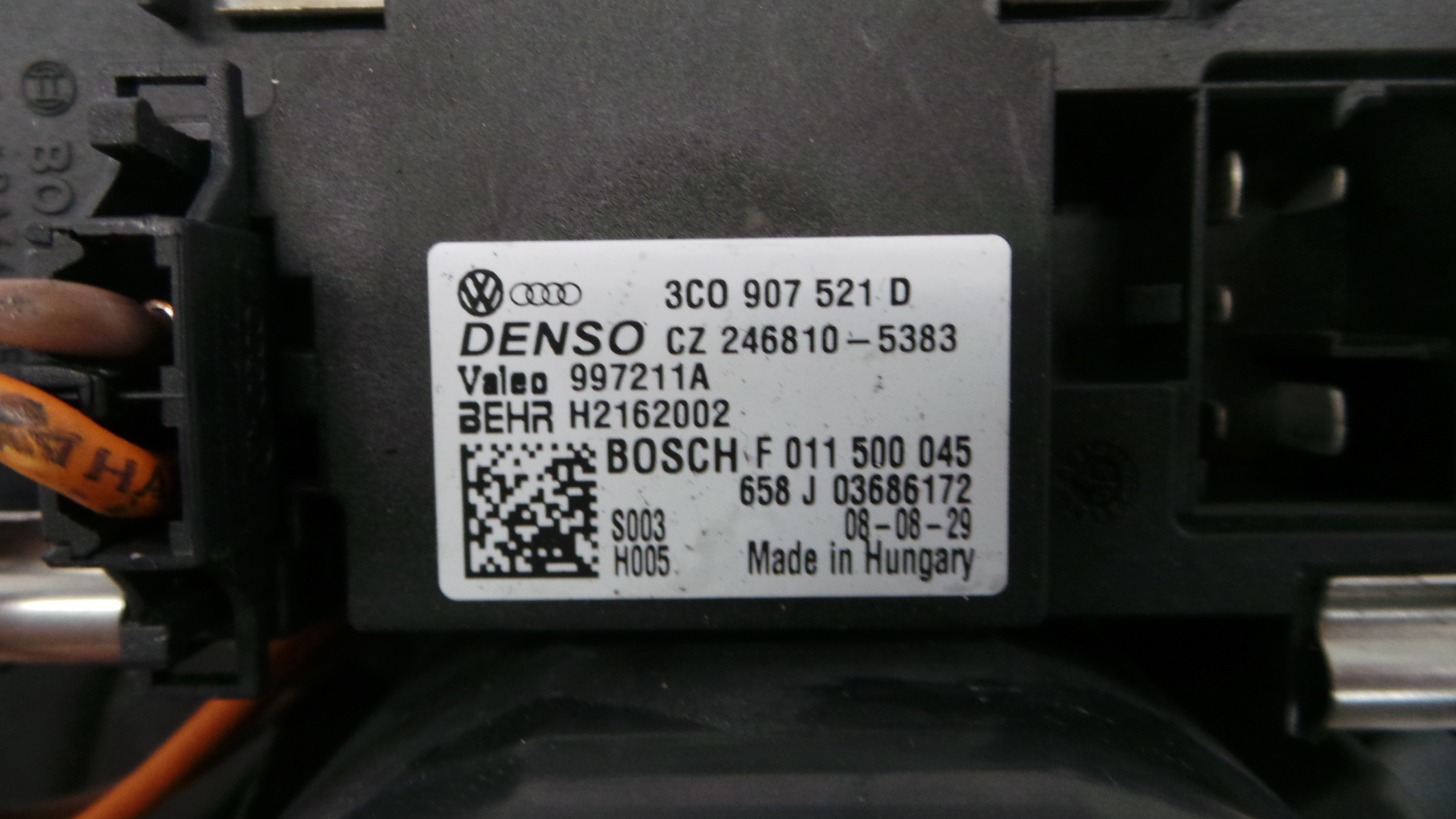 Motor da Chauffage / Motor de Sofagem 3C1820015L - VW PASSAT B6 (3C2)-36622708