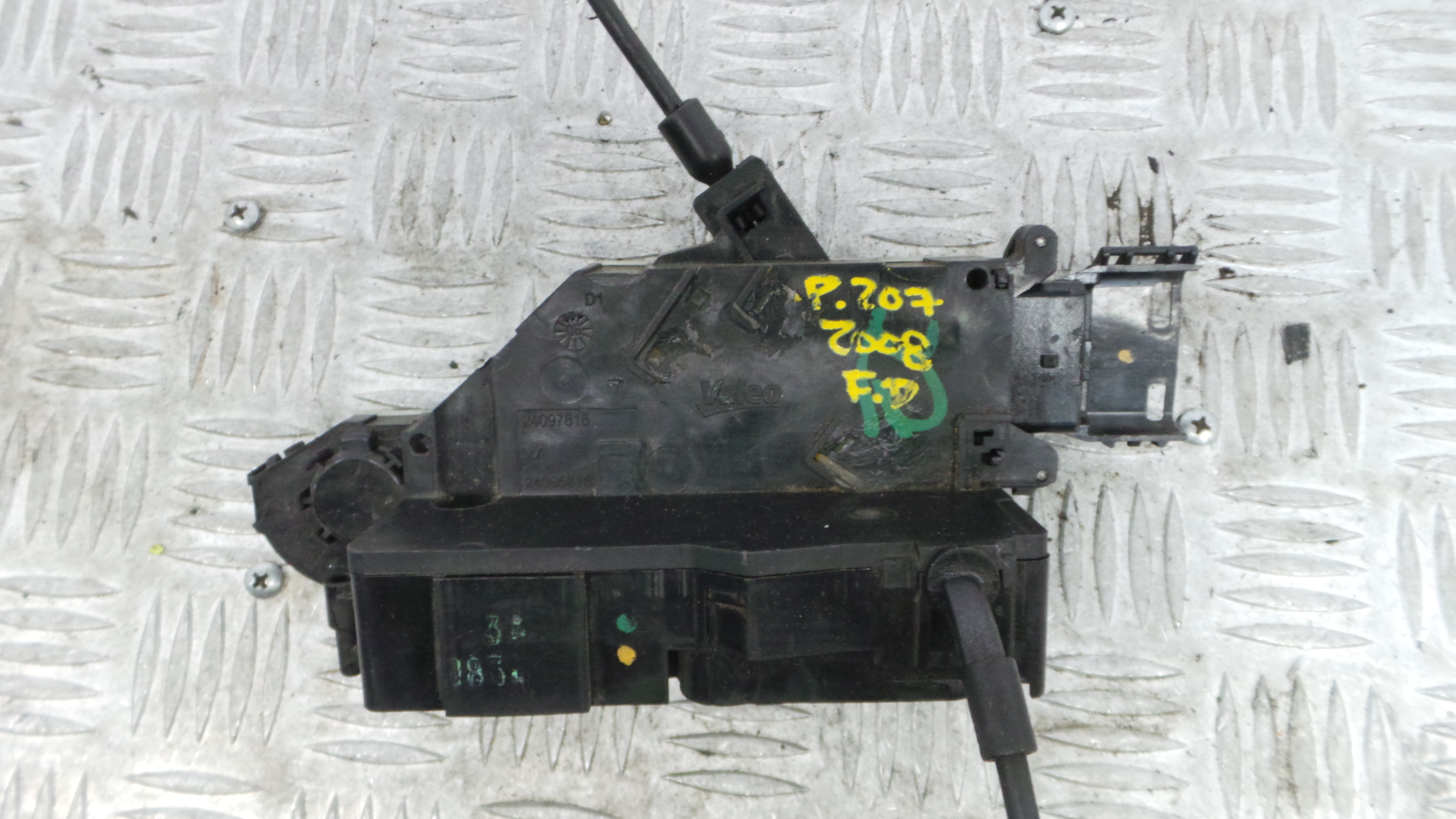 Fecho da Porta Frente Dto 24093158 - PEUGEOT 207 (WA_, WC_), 207/207+ (WA_, WC_)-36630031