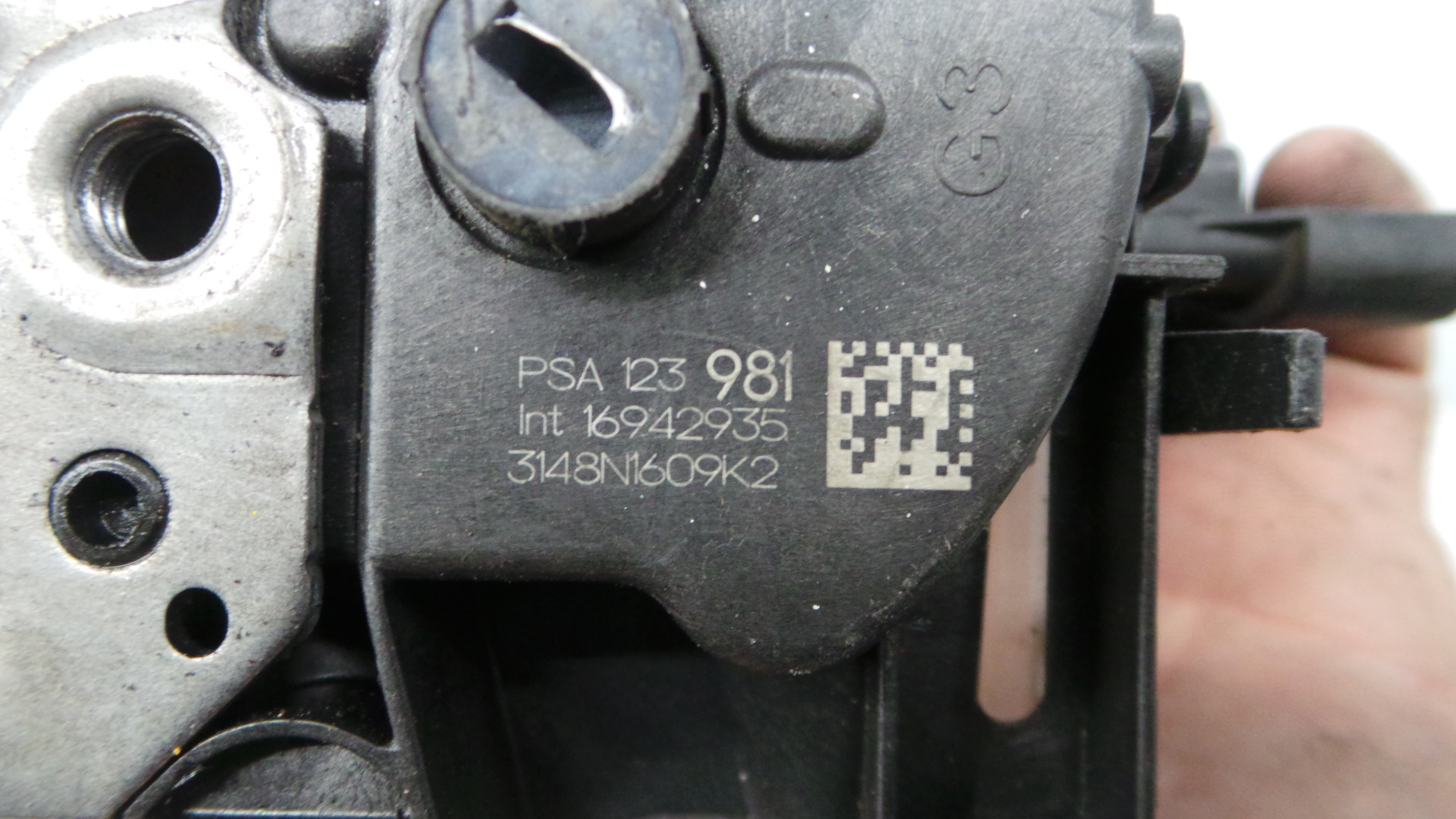 Fecho da Porta Frente Esq PSA123981 - CITROËN C3 III Van (SX_, SY_)-36630048