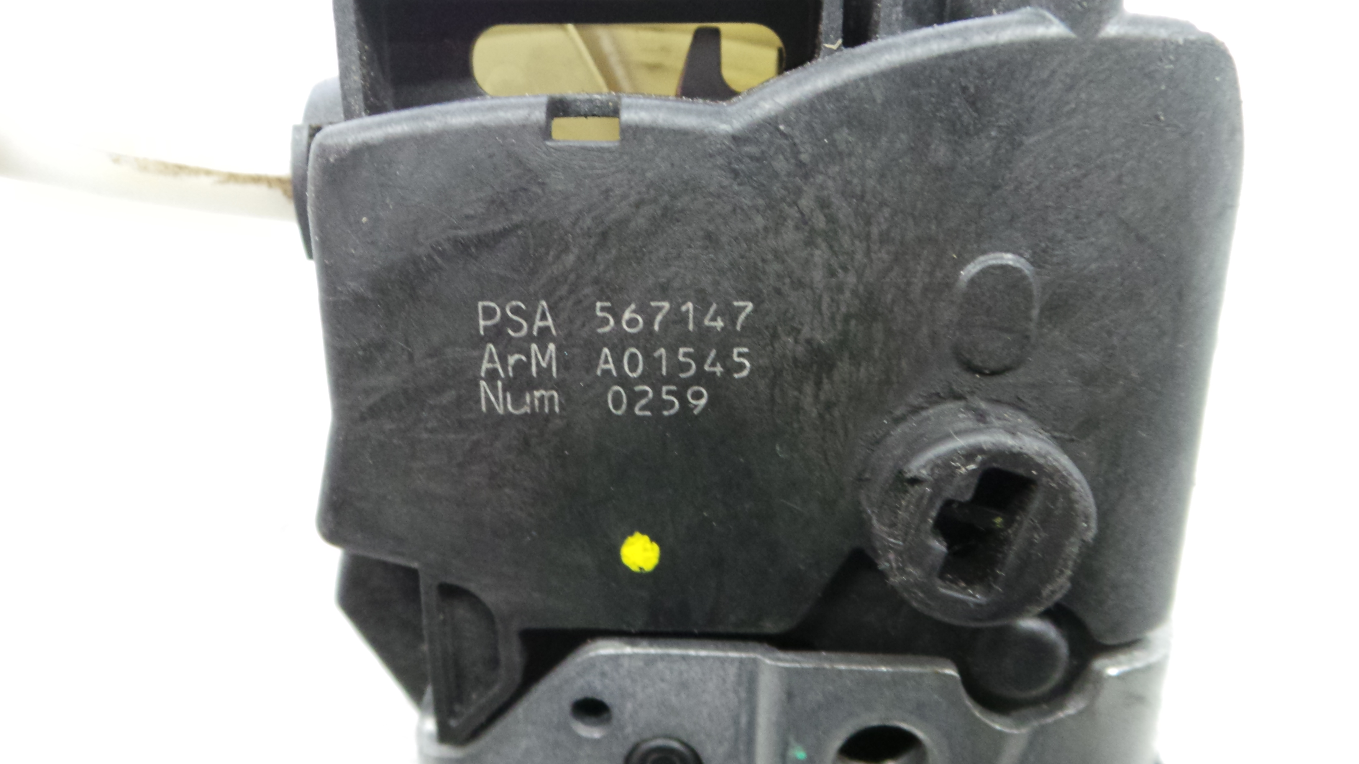 Fecho da Porta Frente Dto PSA567147 - PEUGEOT 308 I (4A_, 4C_)-36630166