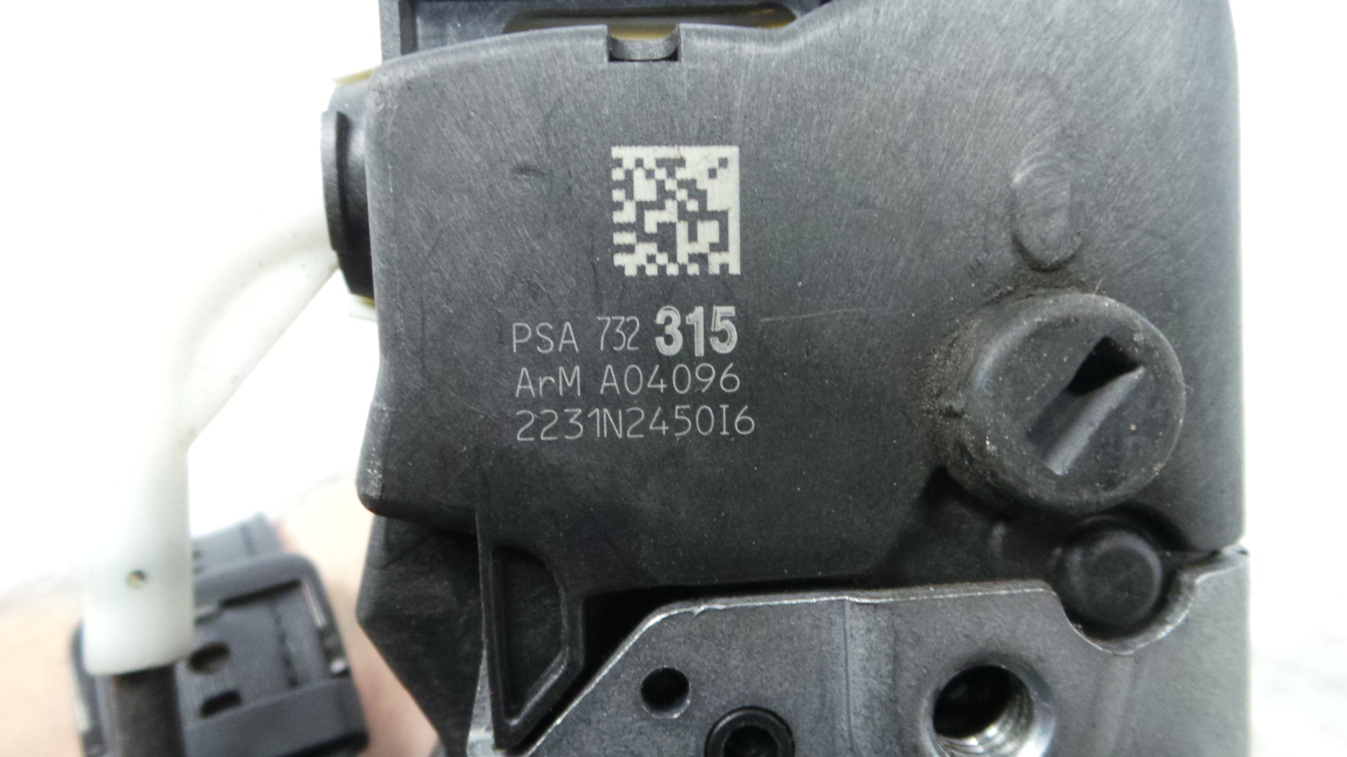 Fecho da Porta Trás Dto PSA732315 - CITROËN C3 II (SC_)-36630211