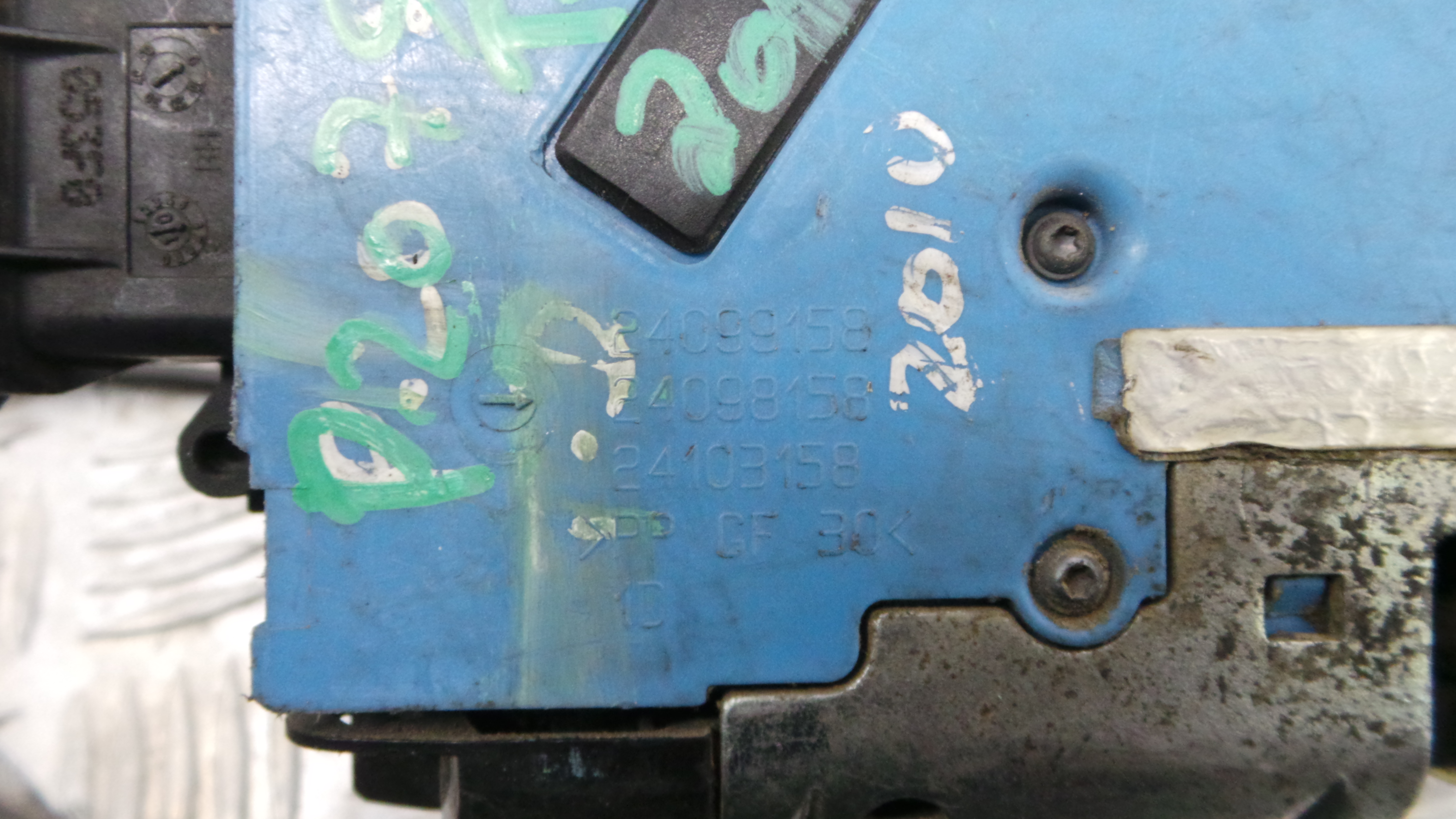 Fecho da Porta Trás Dto 24098158 - PEUGEOT 207 SW (WK_)-36630224