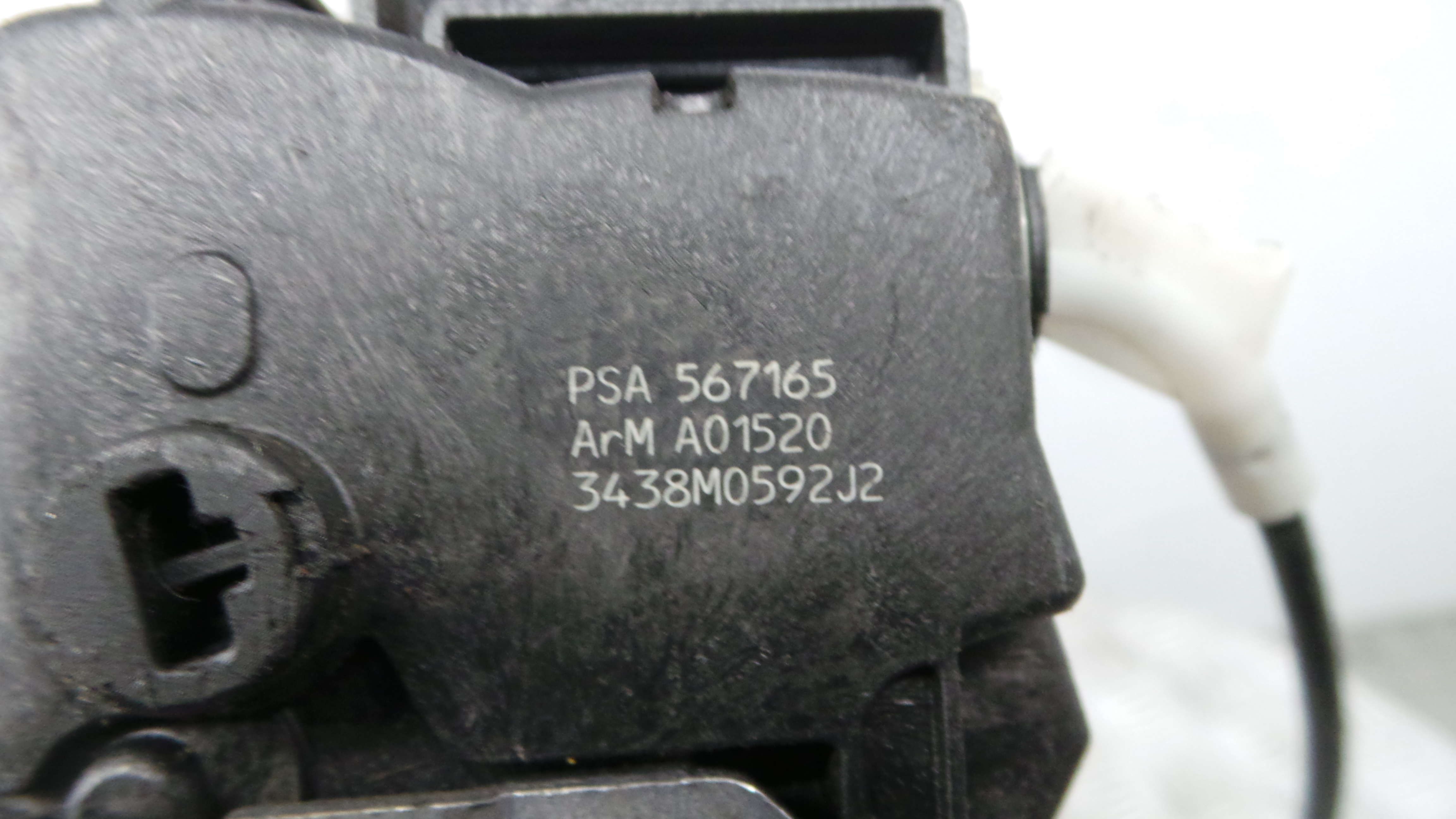 Fecho da Porta Trás Esq PSA567165 - PEUGEOT 308 SW I (4E_, 4H_)-36630266