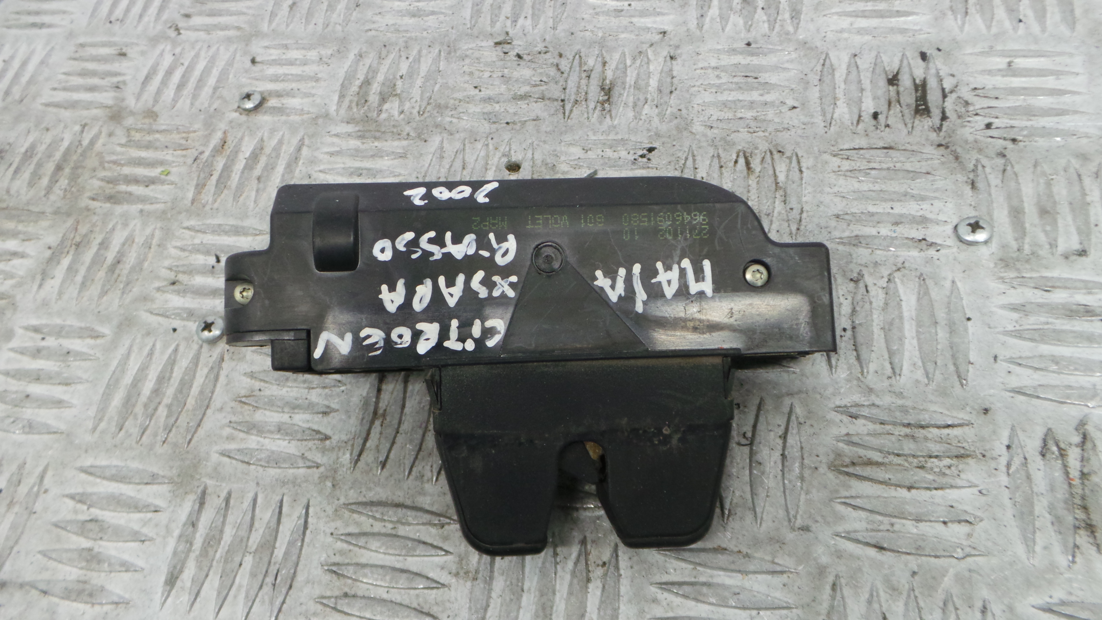Fecho Mala  9646091580 - CITROËN XSARA PICASSO (N68)-36636228