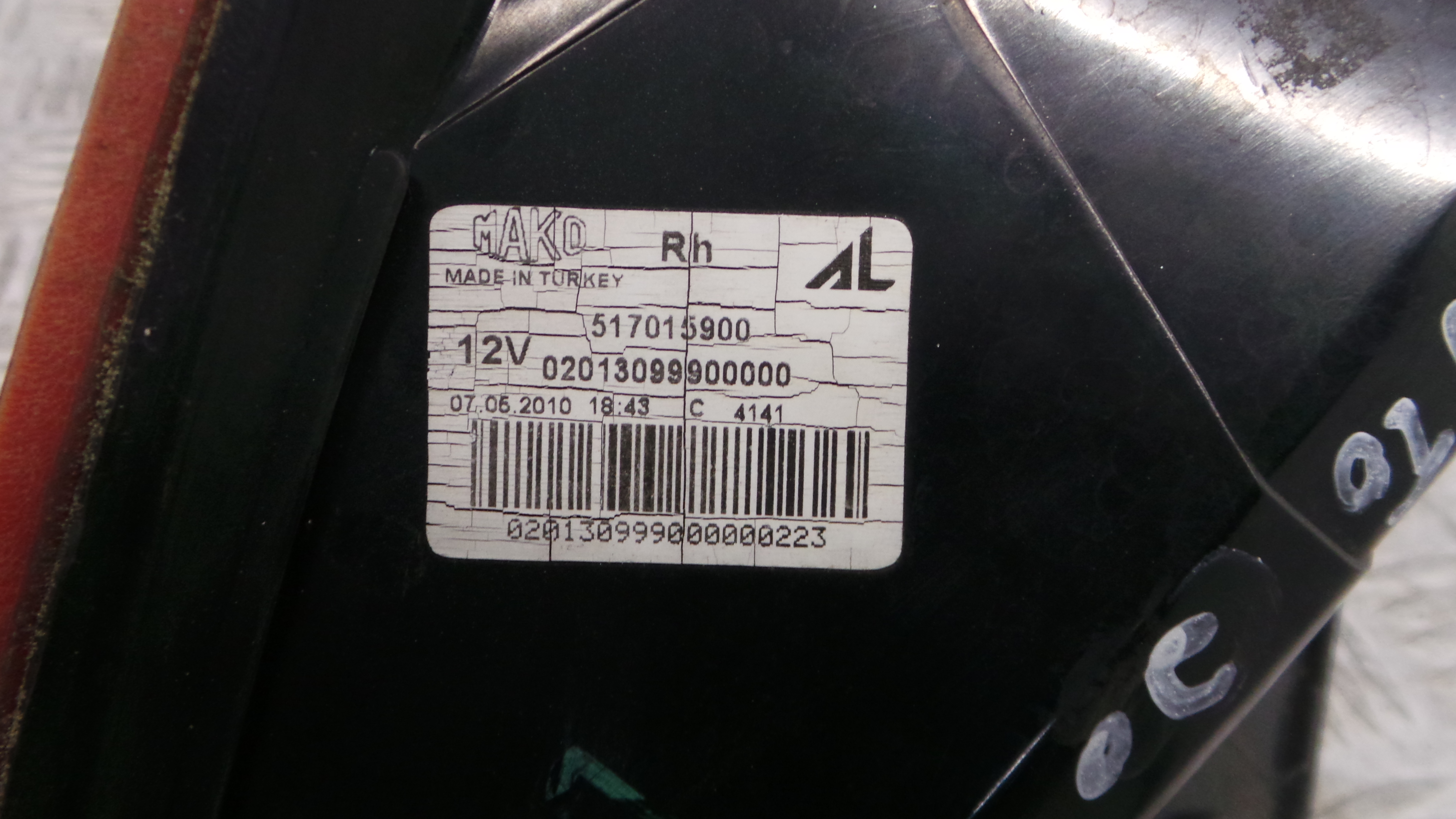 Farolim Stop Dto 517015900 - FIAT PUNTO Caixa/parte traseira inclinada (199_)-36636269