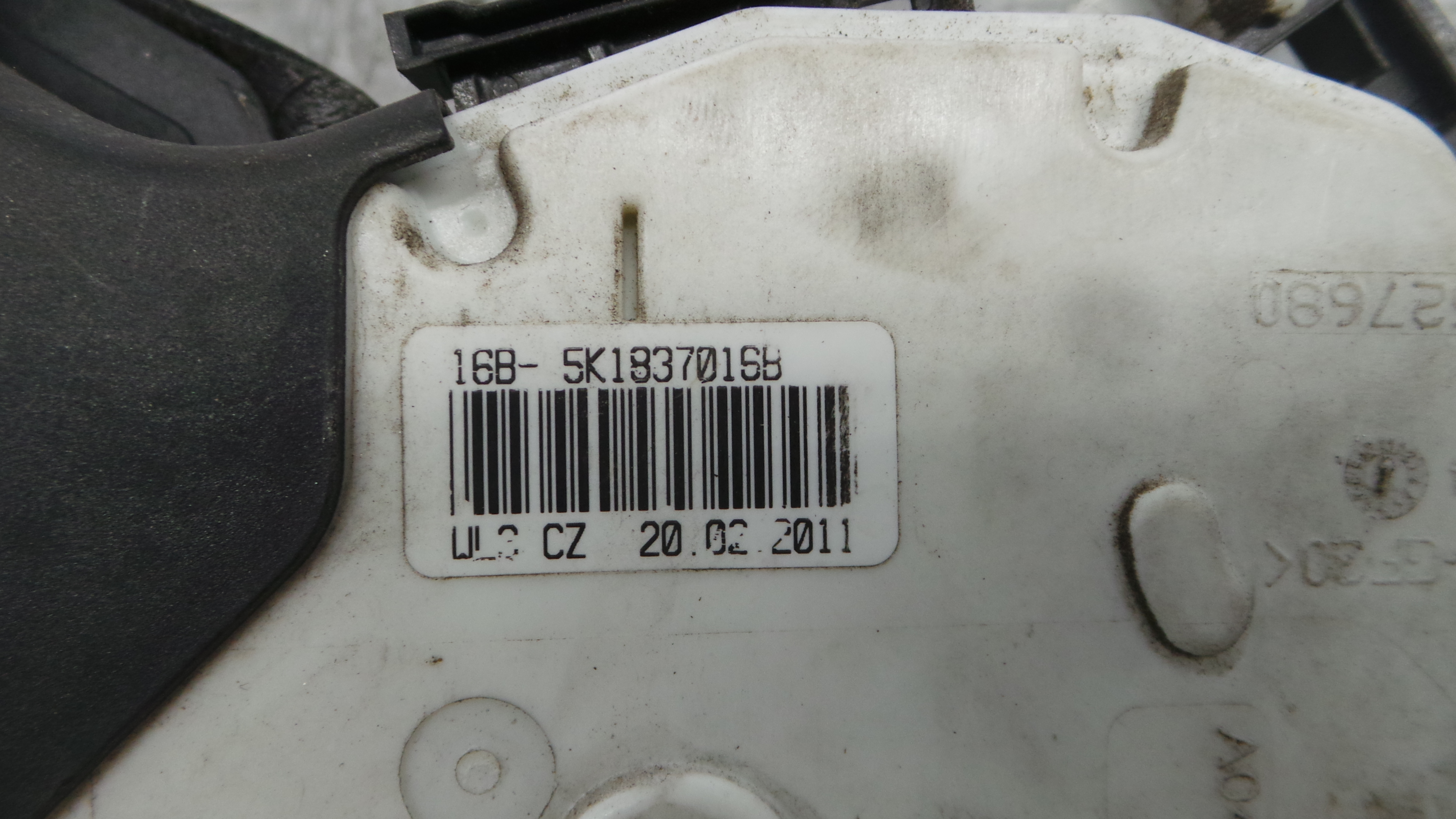 Fecho da Porta Frente Dto 5K1837016B - VW POLO V (6R1, 6C1)-36636394