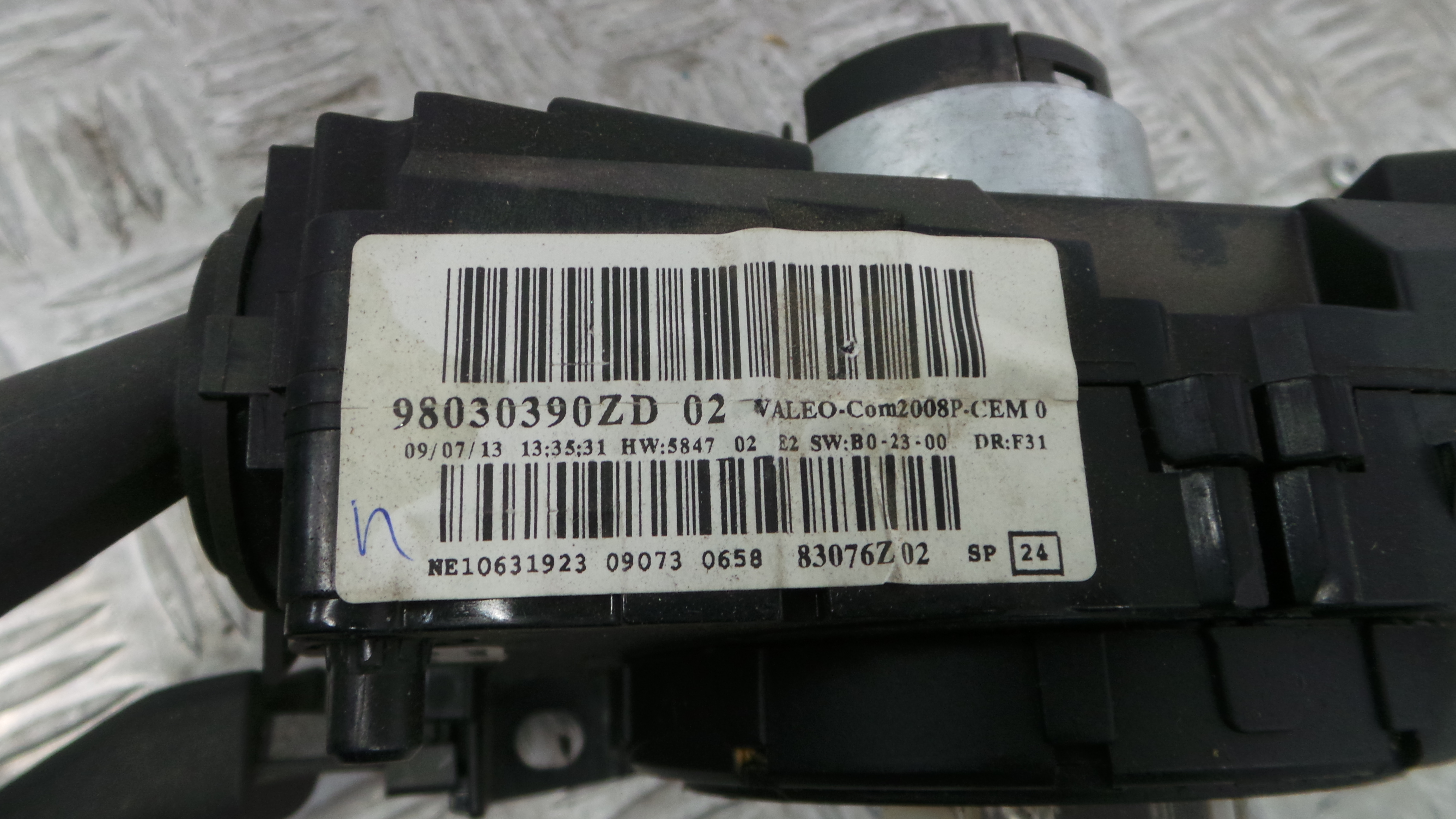 Fita de Airbags 98030390ZD - PEUGEOT 208 I (CA_, CC_)-36636449