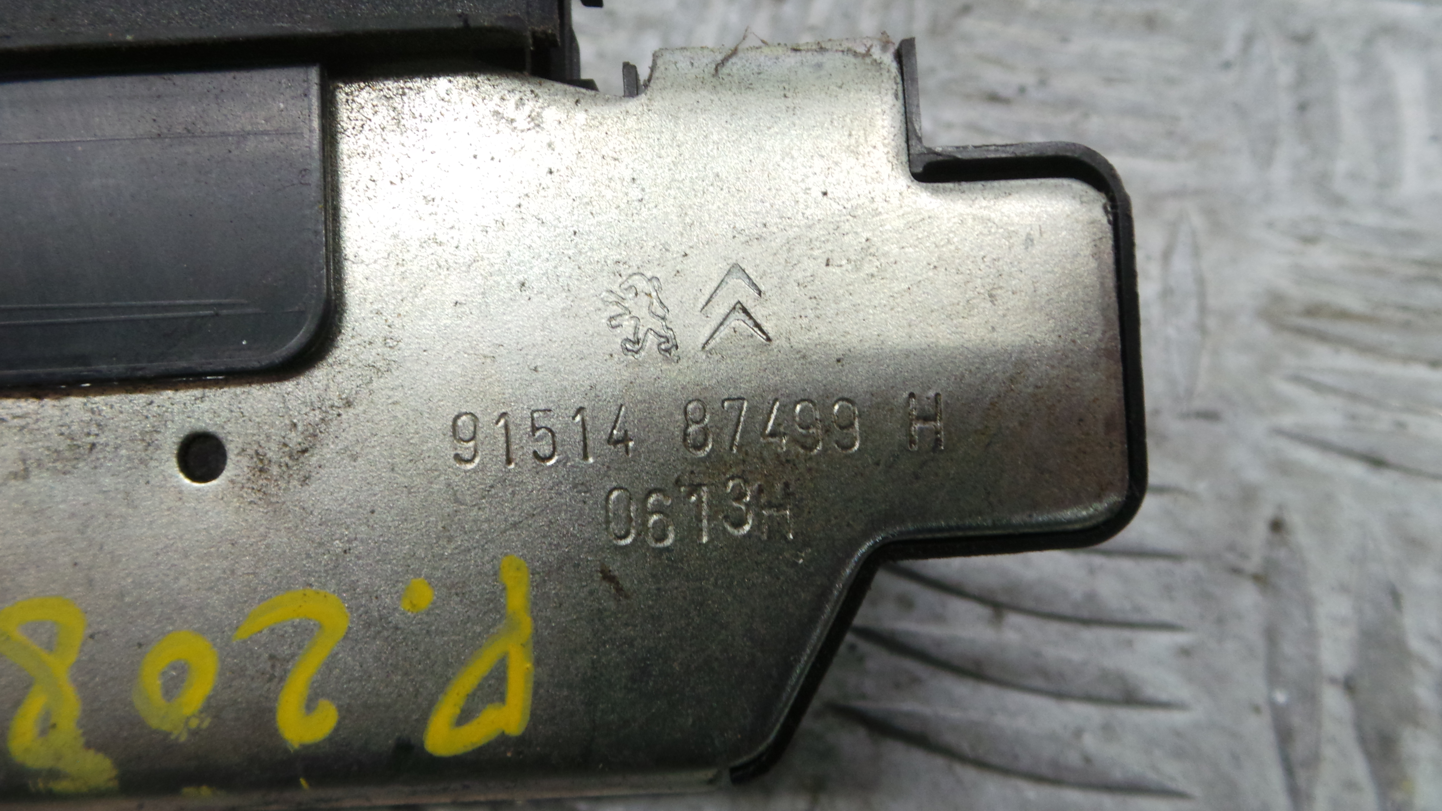 Fecho Mala 9151487499H - PEUGEOT 208 I (CA_, CC_)-36636609