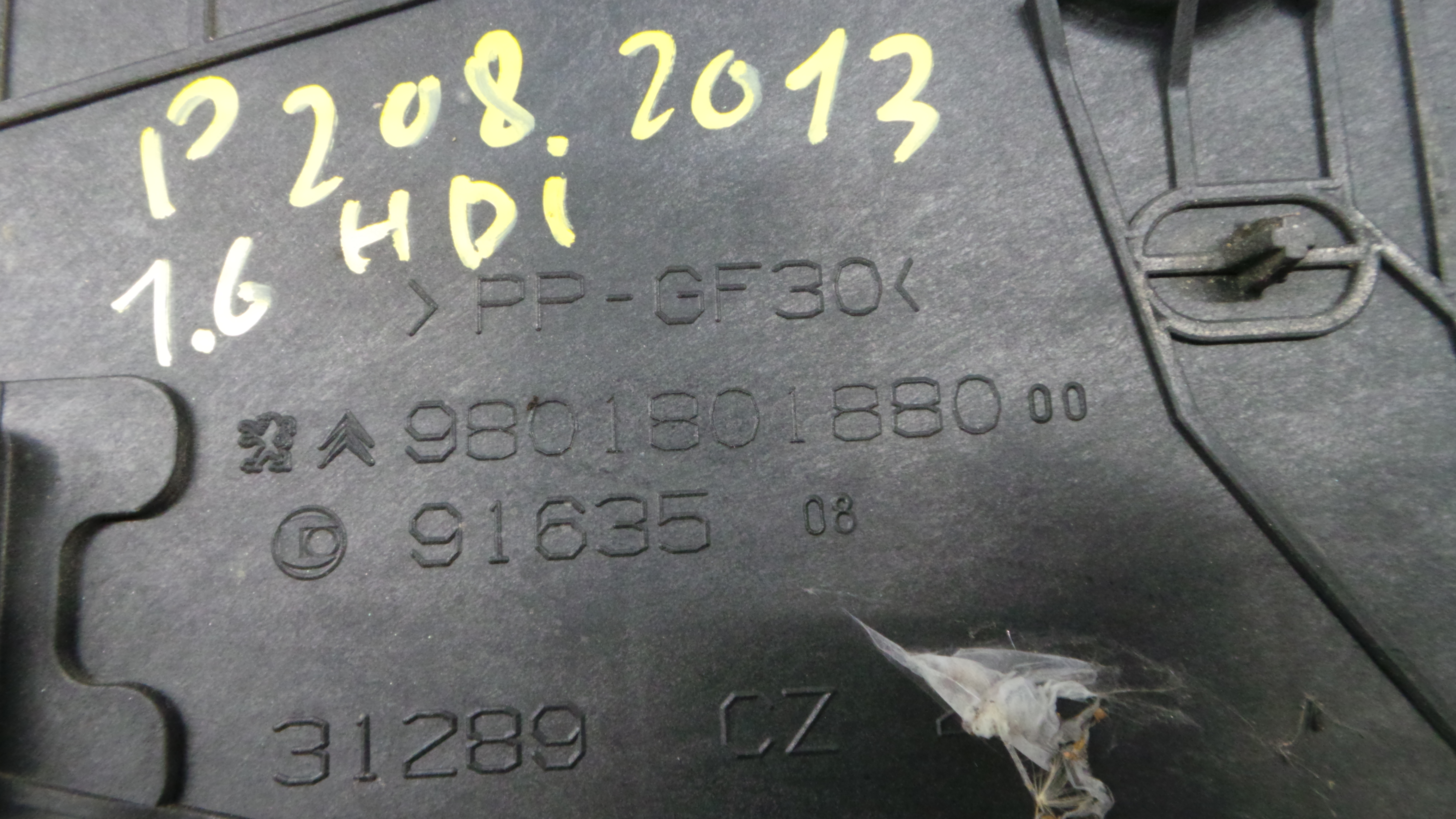 Base da Bateria 9801801880 - PEUGEOT 208 I (CA_, CC_)-36636612