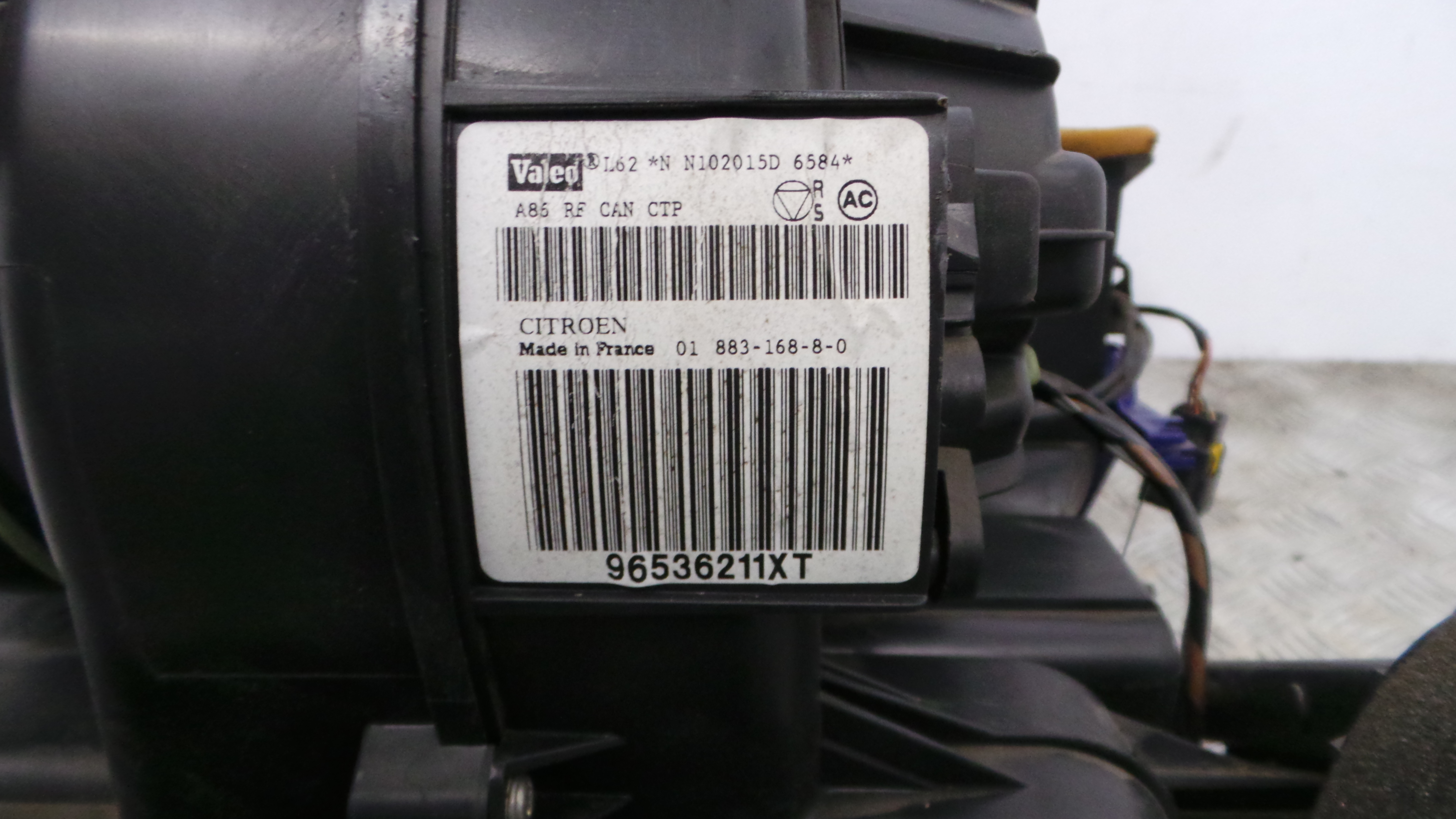 Caixa da Chauffage / Caixa da Sofagem 96536211XT - CITROËN C2 (JM_)-36640405