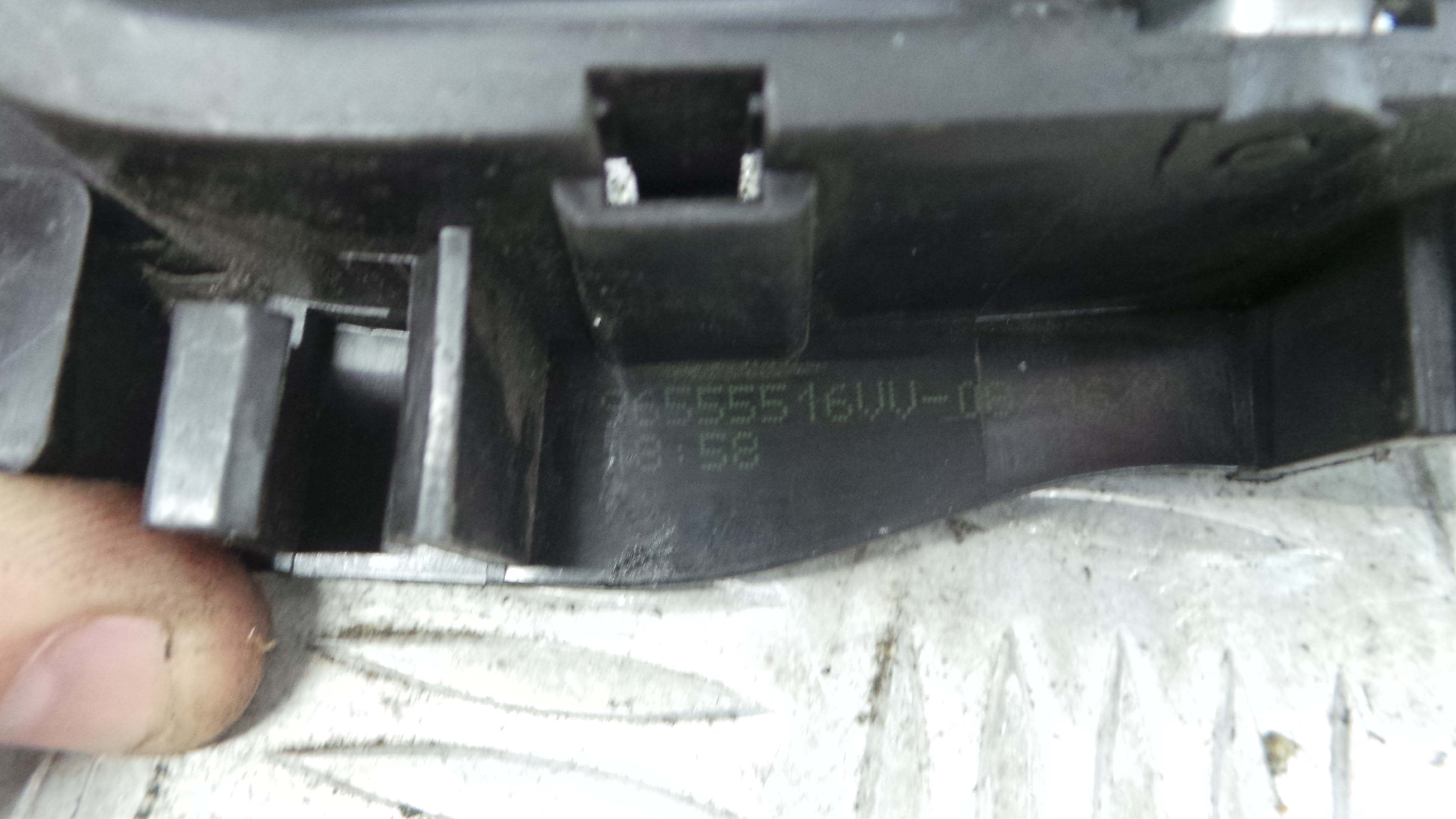 Puxador Interior Traseiro Direita 96555516VV - PEUGEOT 208 I (CA_, CC_)-36640528