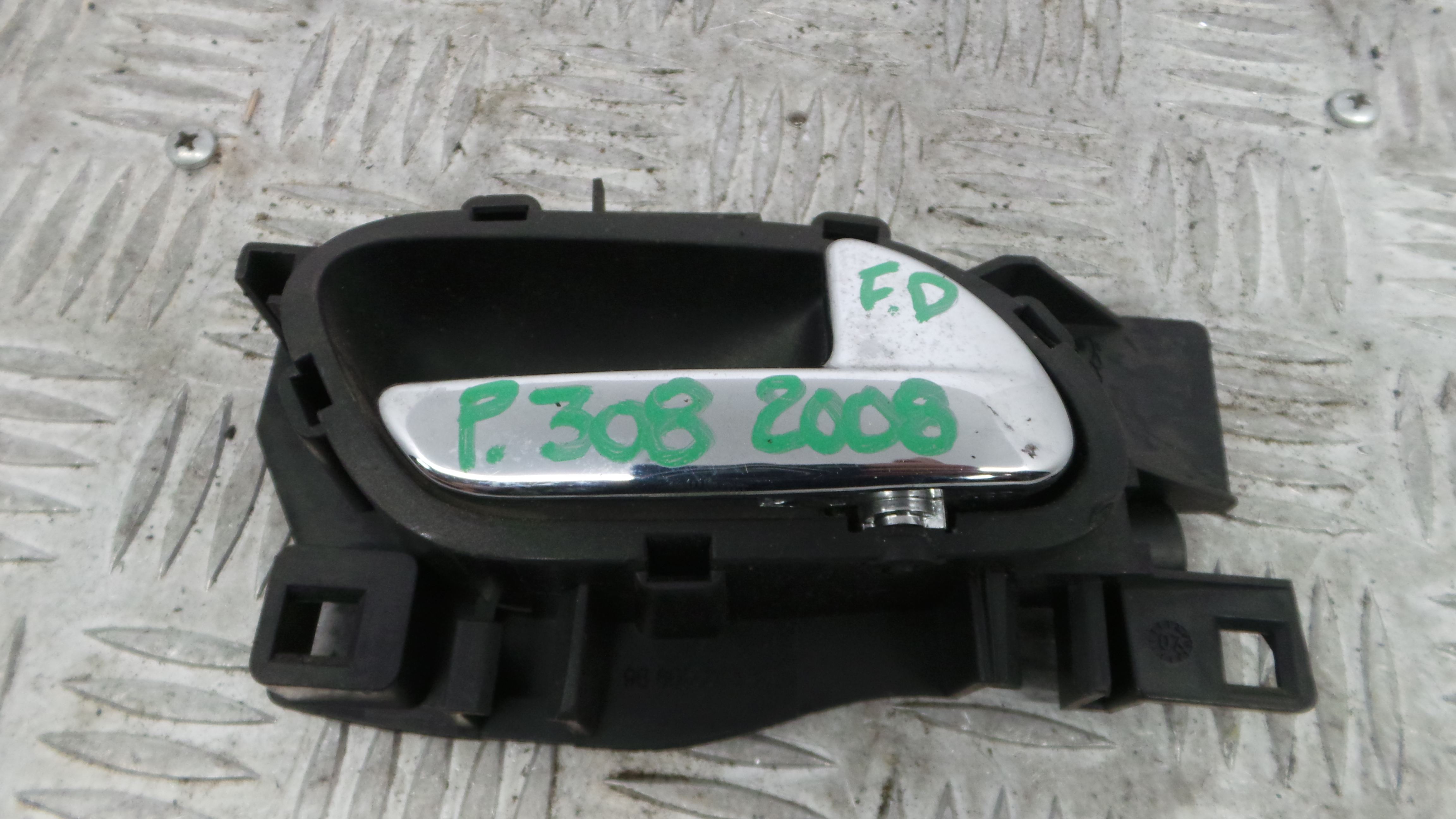 Puxador Interior Frente Direita 9660525380 - PEUGEOT 308 I (4A_, 4C_)-36640531