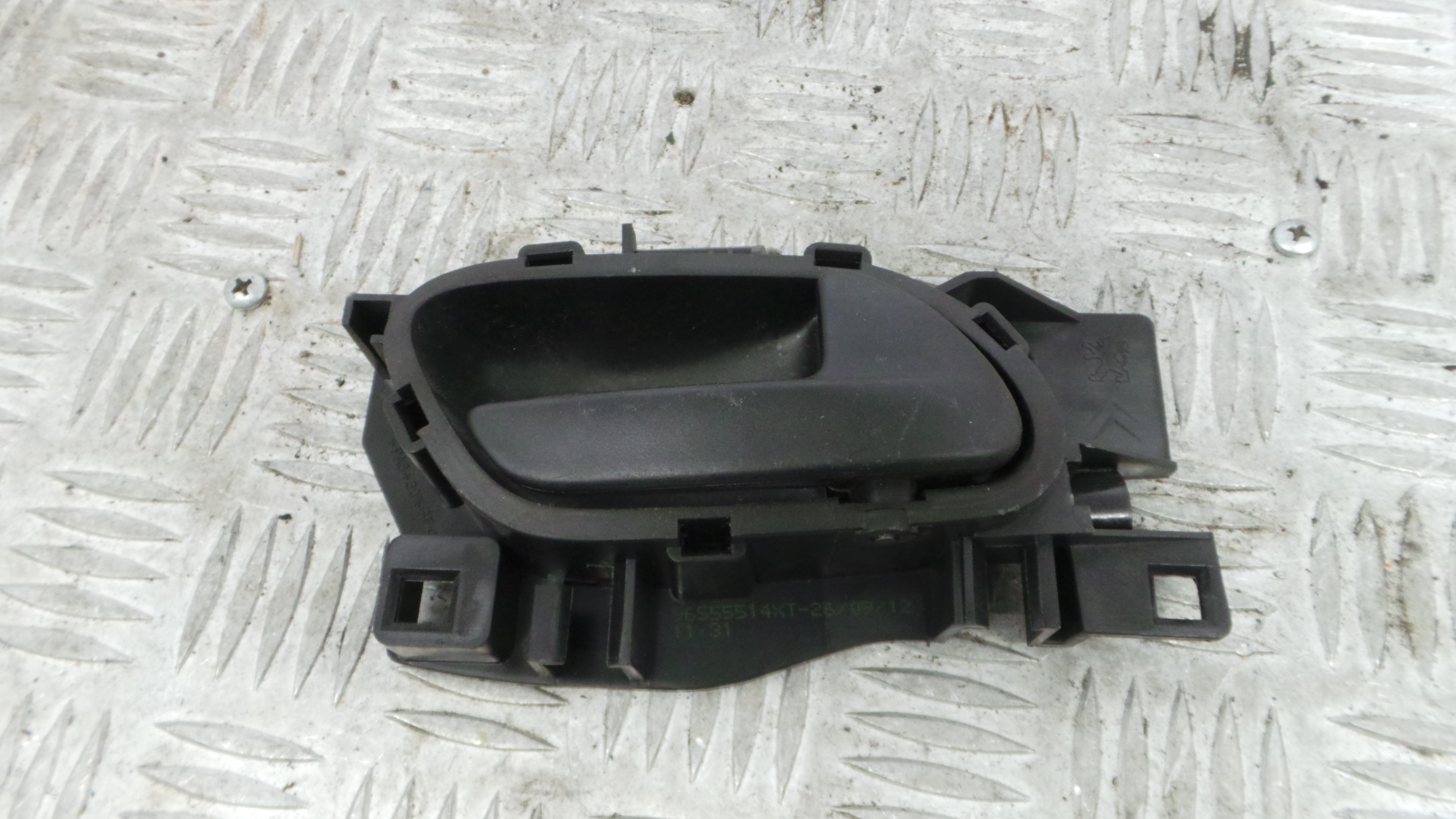 Puxador Interior Frente Direita 96555514XT - PEUGEOT PARTNER Caixa/monovolume-36641003