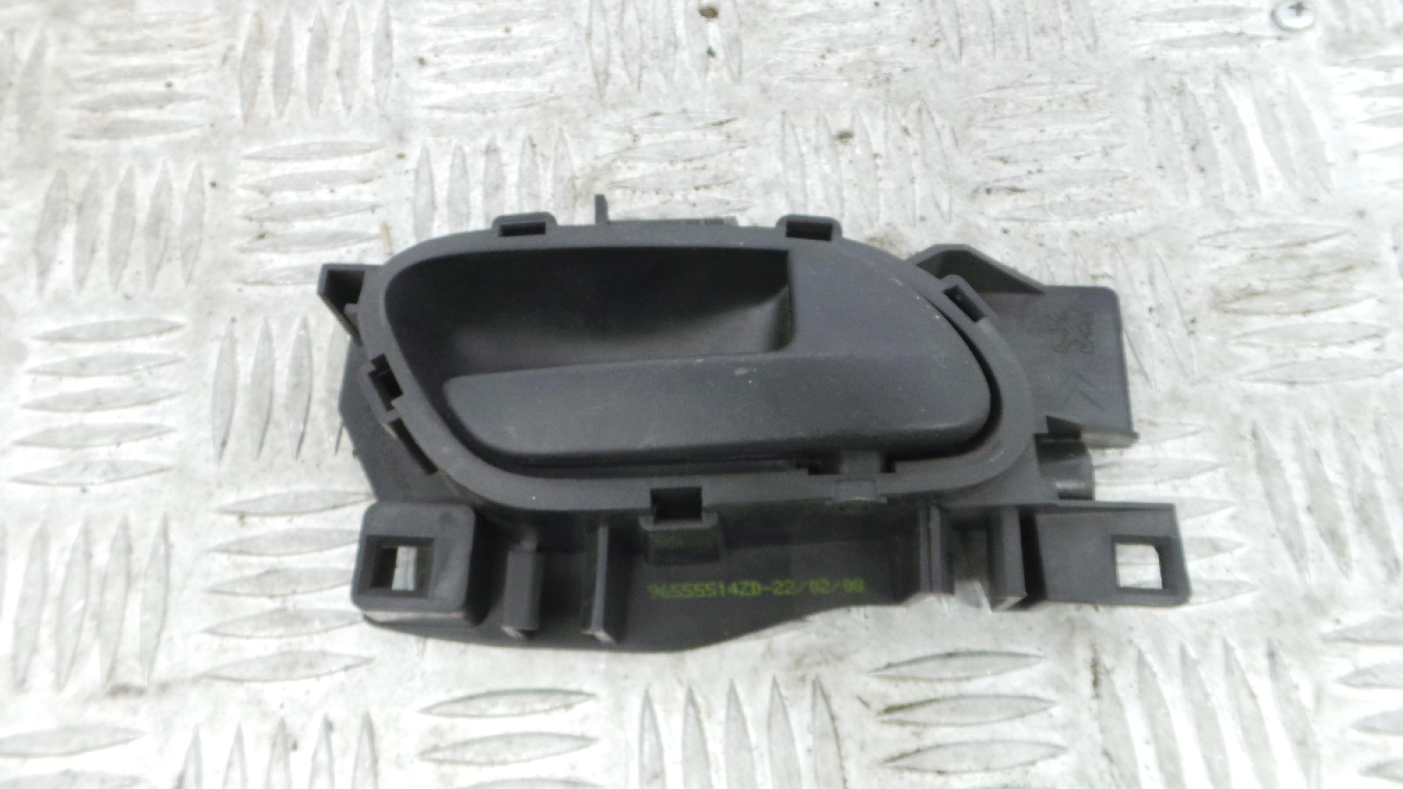 Puxador Interior Frente Direita 96555514ZD - PEUGEOT 207 (WA_, WC_), 207/207+ (WA_, WC_)-36641009