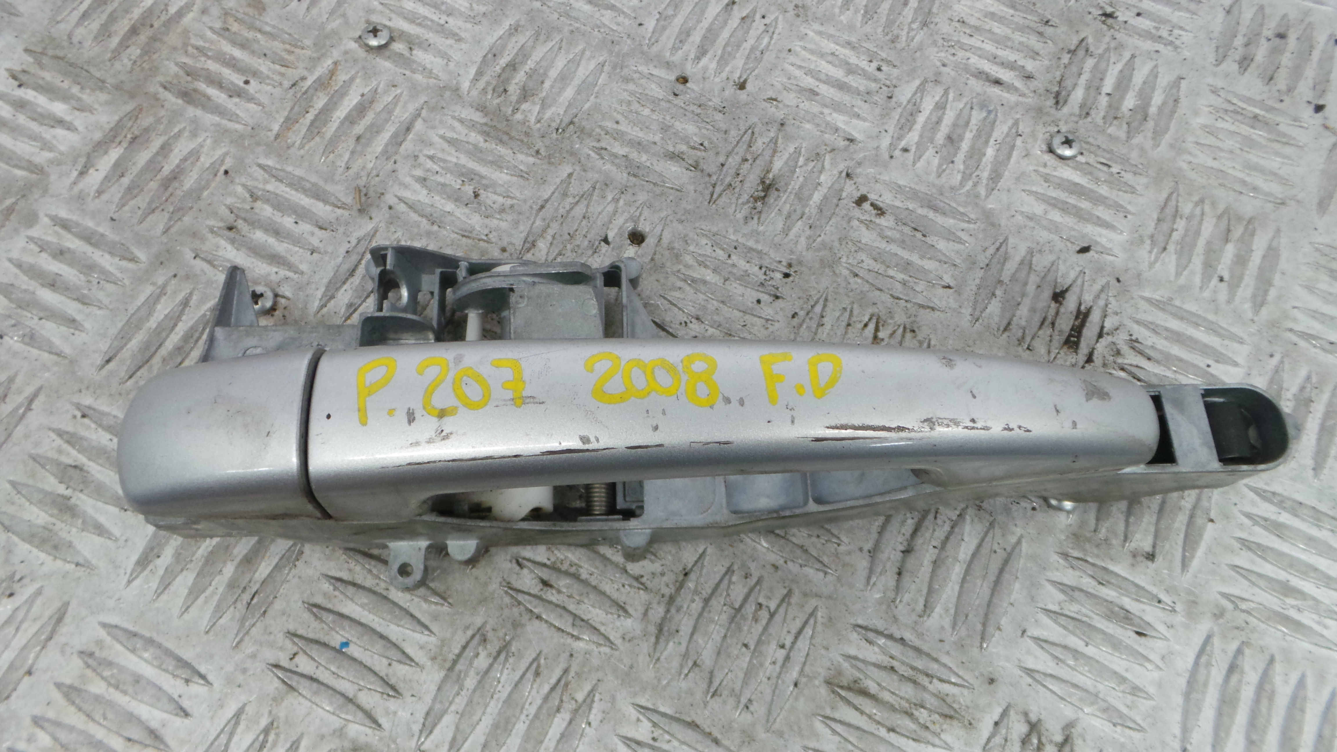 Puxador Exterior Frente Direita  9101GH - PEUGEOT 207 (WA_, WC_), 207/207+ (WA_, WC_)-36641677