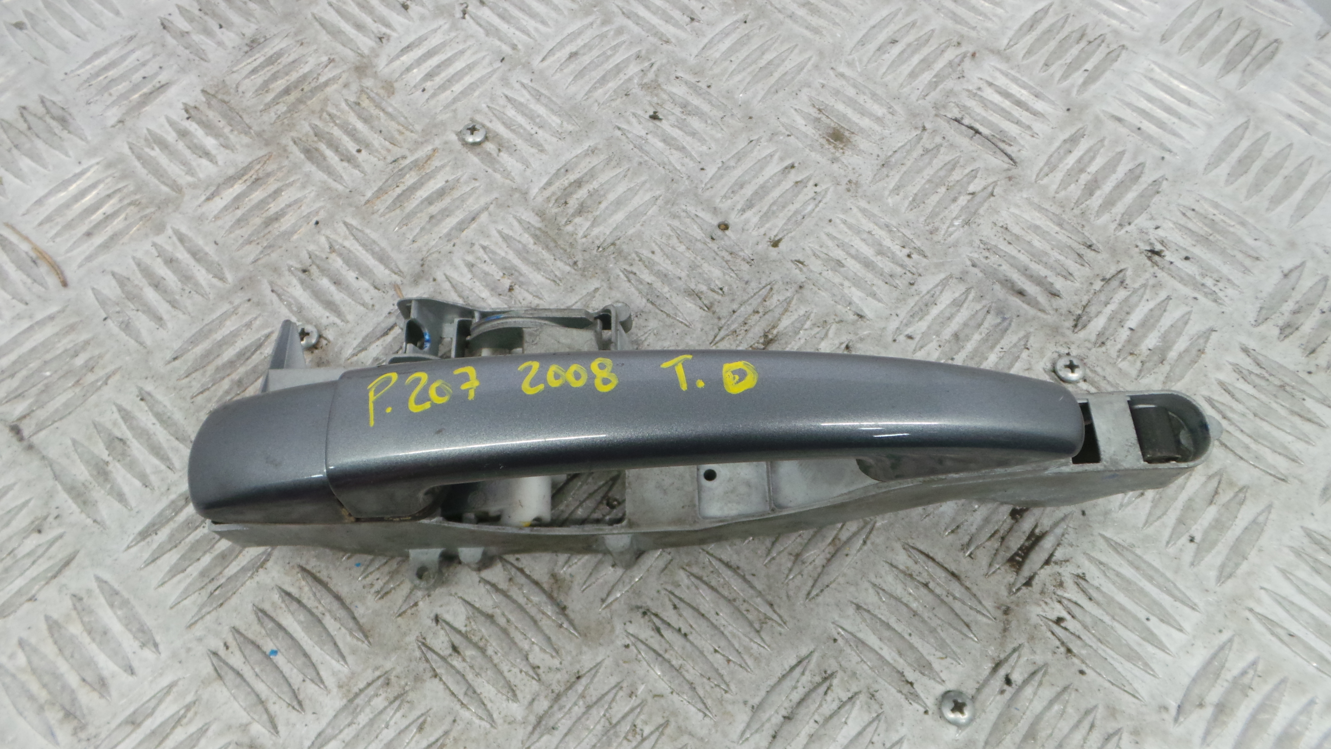 Puxador Exterior Trás Direita   9101GH - PEUGEOT 207 (WA_, WC_), 207/207+ (WA_, WC_)-36641886