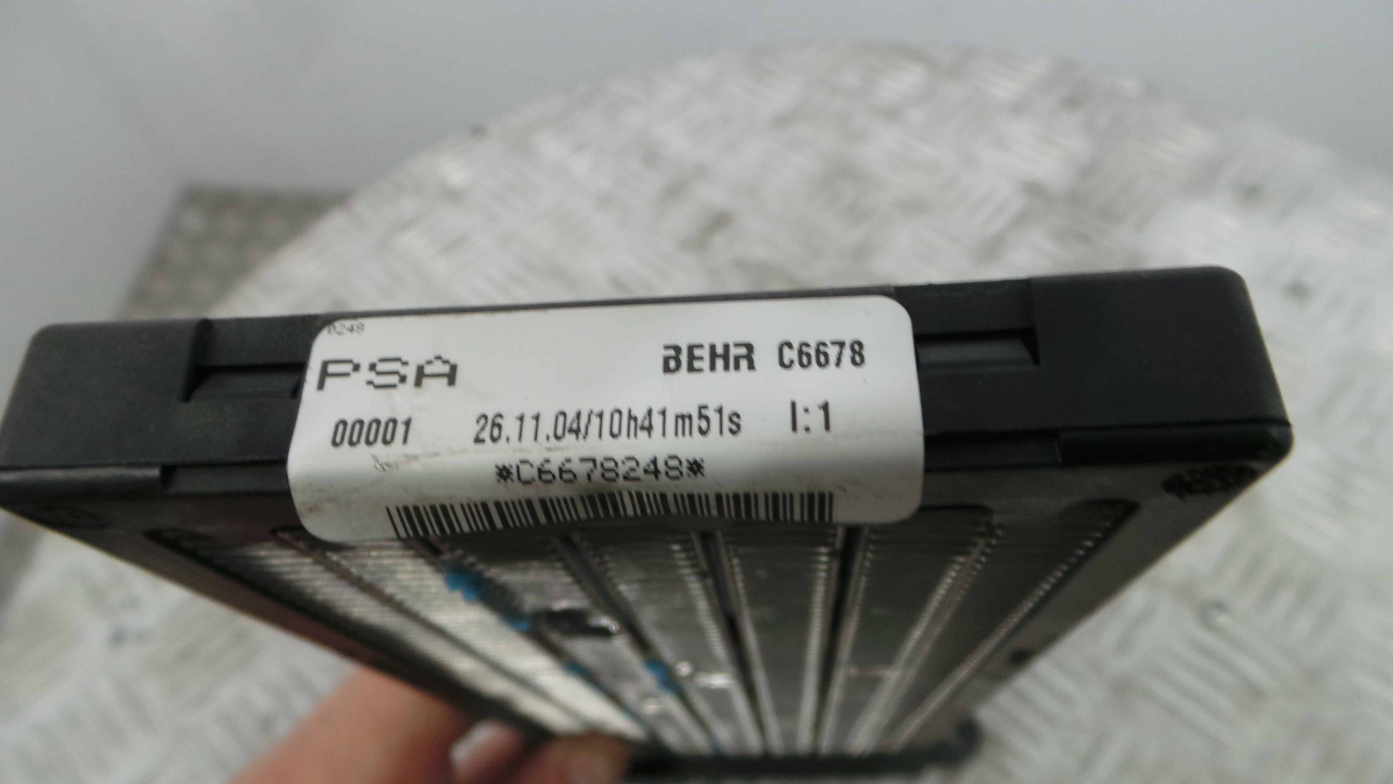 Radiador da Chaufagem / Sofagem C6678 - CITROËN C4 I (LC_)-36652446