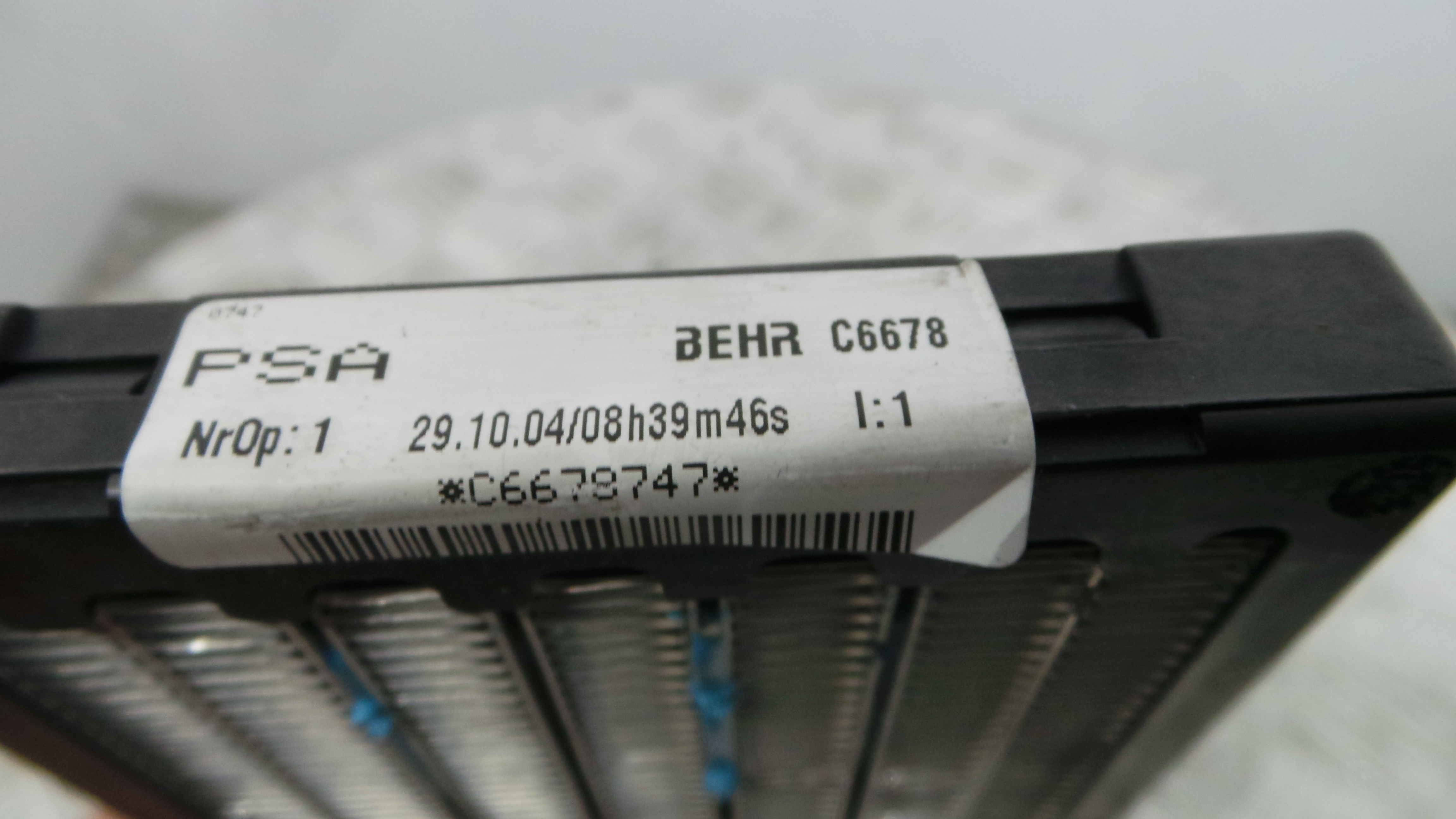 Radiador da Chaufagem / Sofagem C6678 - CITROËN C4 I (LC_)-36652473