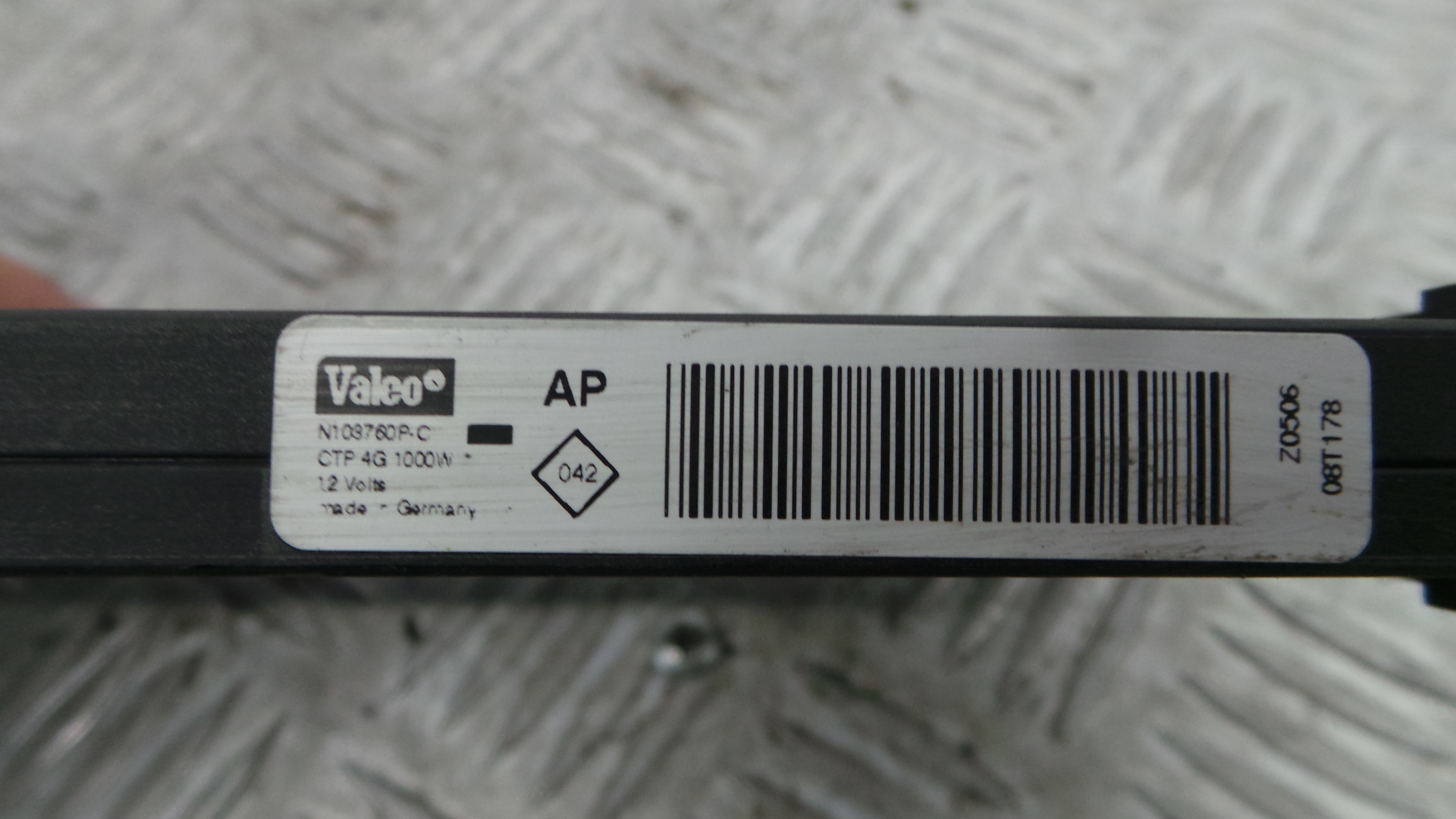 Radiador da Chaufagem / Sofagem N103760P-C - PEUGEOT 308 SW I (4E_, 4H_)-36652482