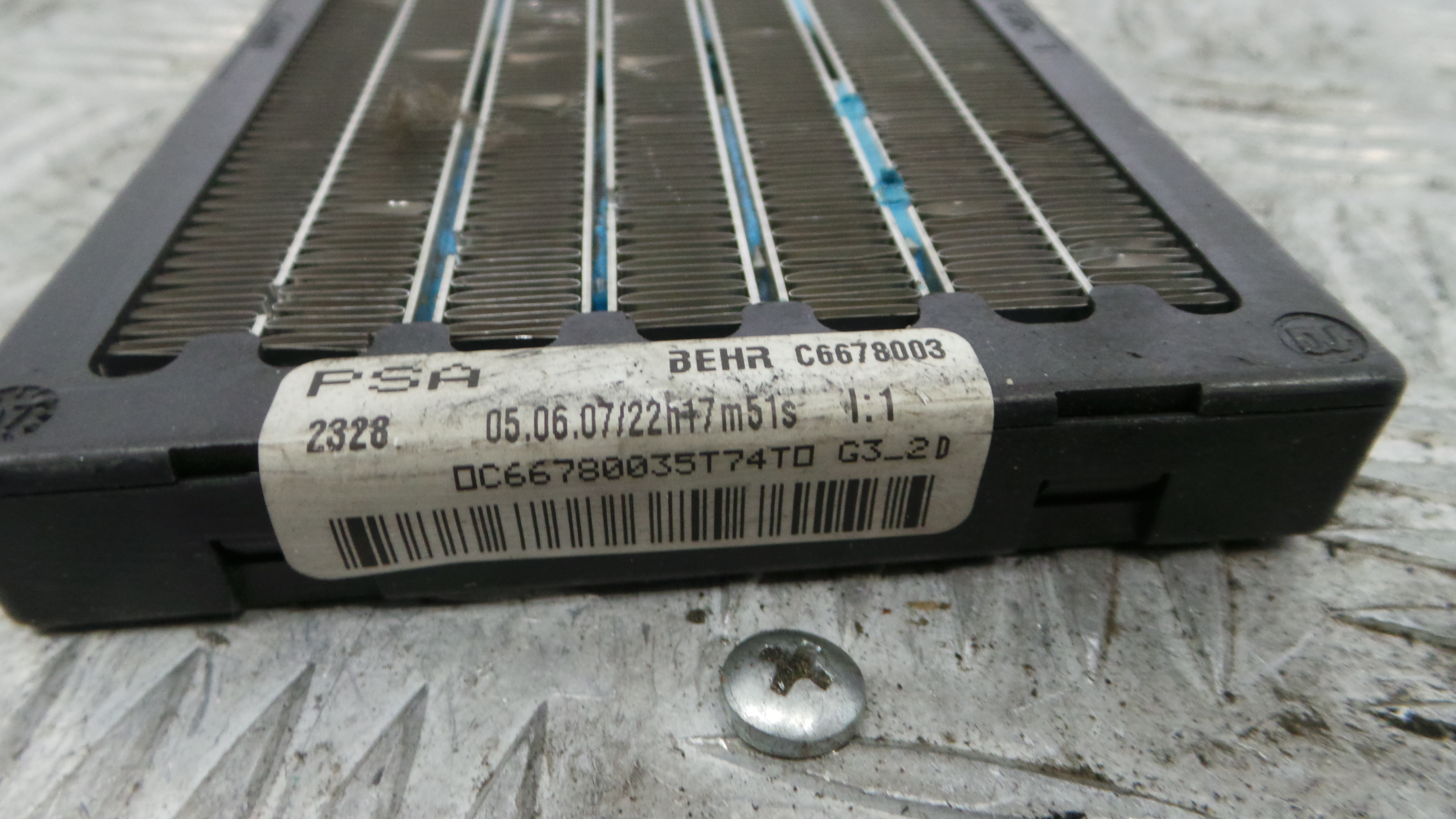 Radiador da Chaufagem / Sofagem C6678003 - CITROËN C4 I (LC_)-36652497