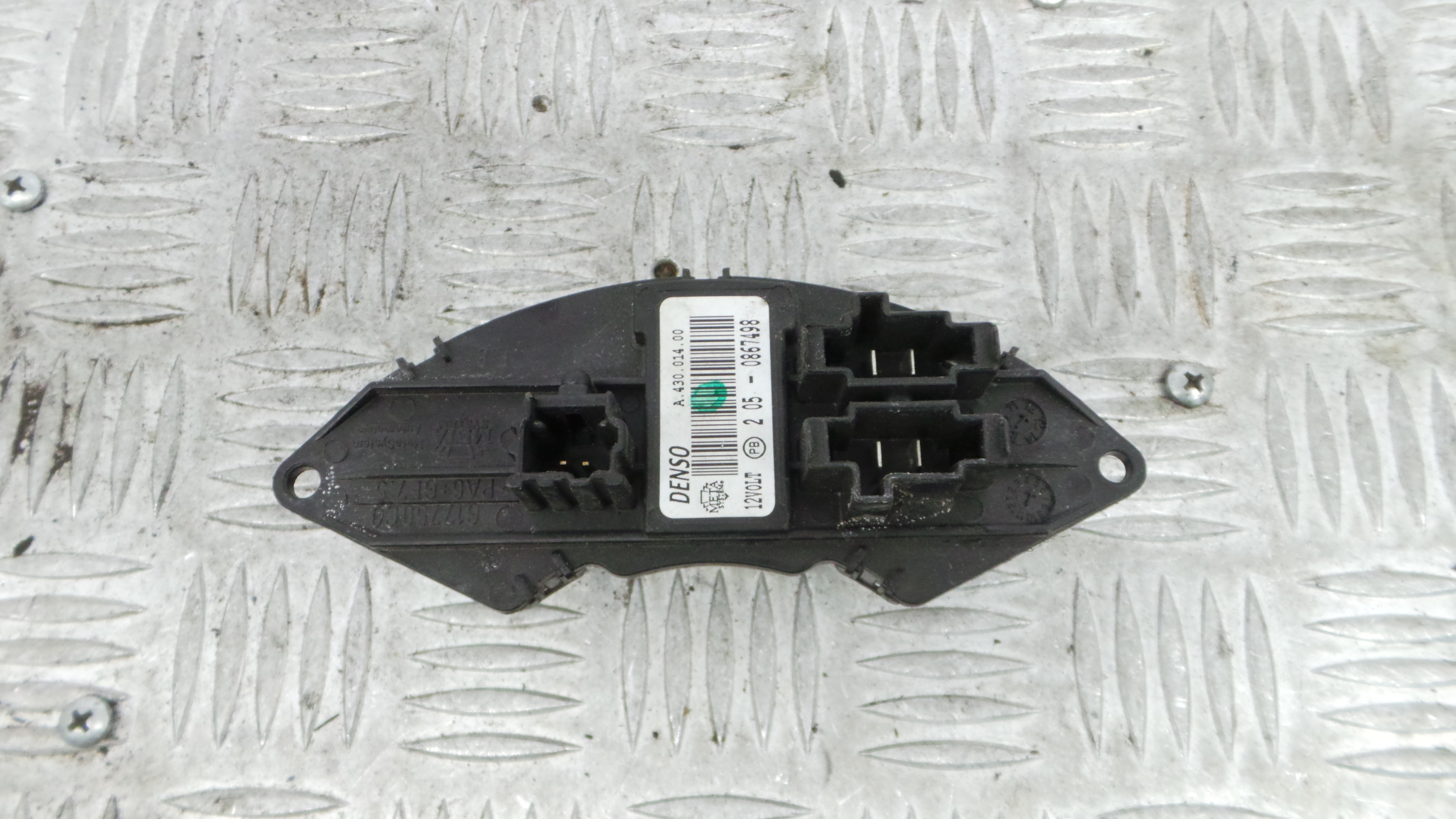 Resistência Ventilador Do Habitáculo A43001400 - CITROËN C4 PICASSO I Veículo multiuso (UD_)-36652556