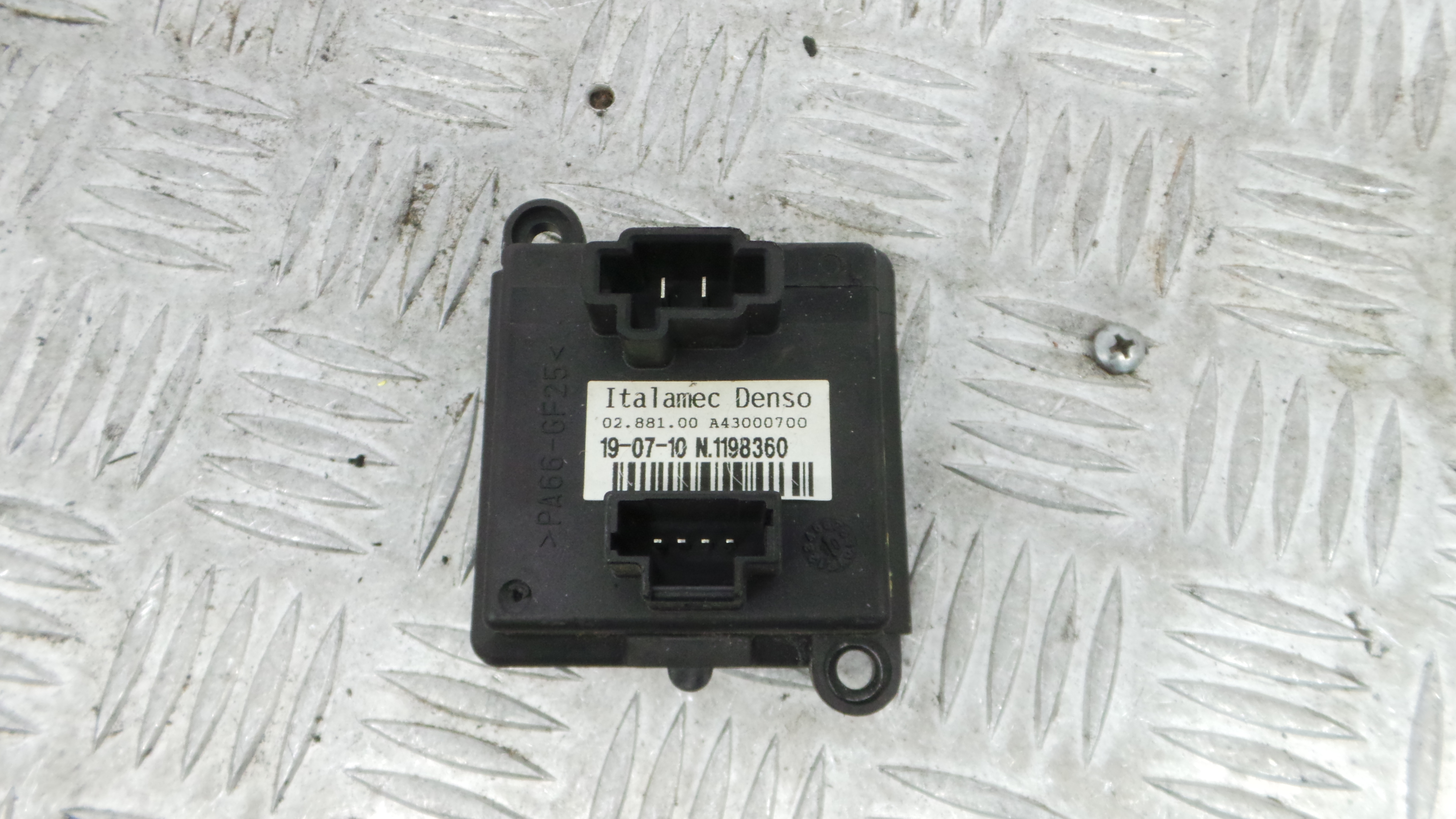 Resistência Ventilador Do Habitáculo A43000700 - CITROËN C4 PICASSO I Veículo multiuso (UD_)-36652559