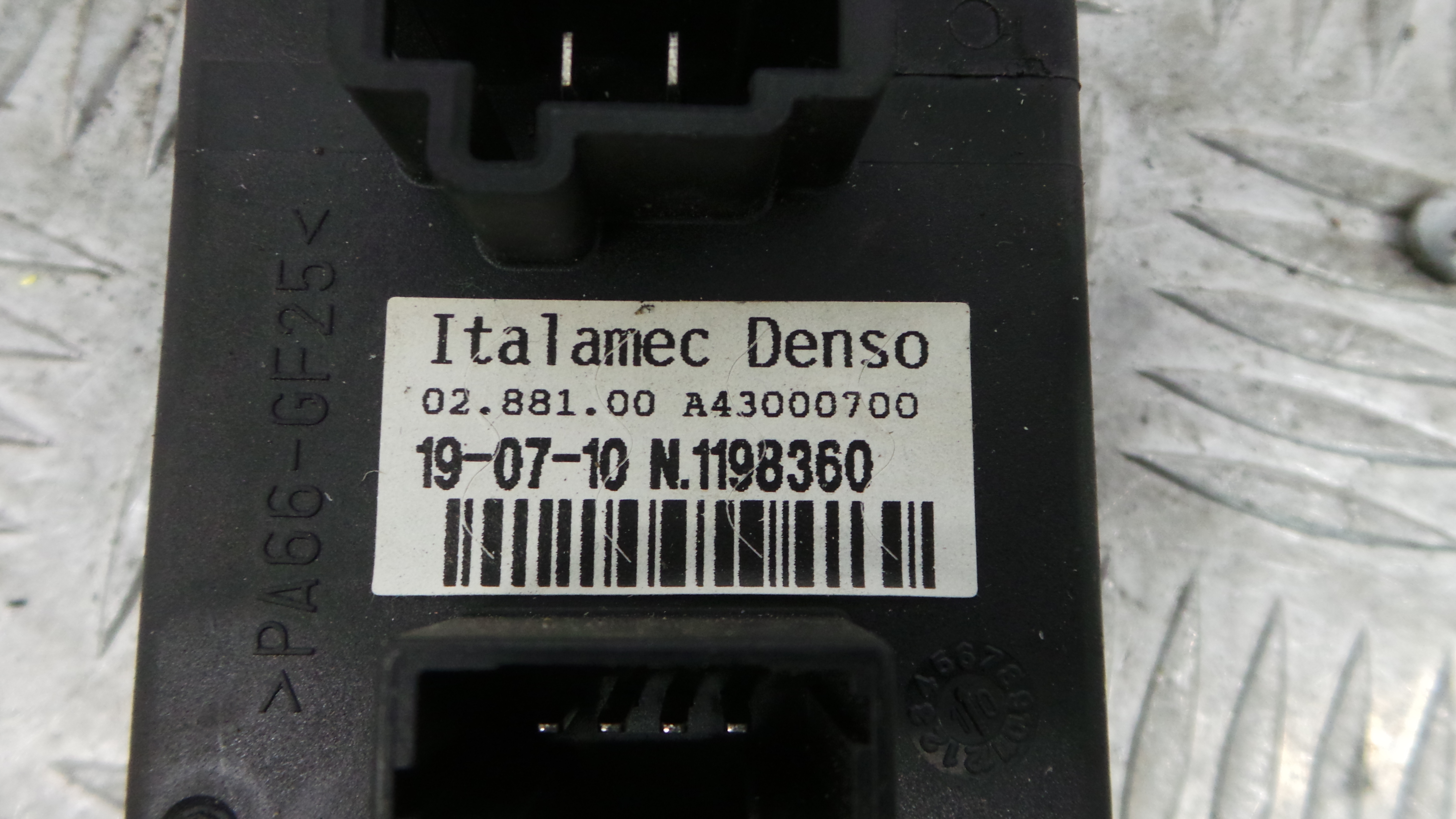 Resistência Ventilador Do Habitáculo A43000700 - CITROËN C4 PICASSO I Veículo multiuso (UD_)-36652559