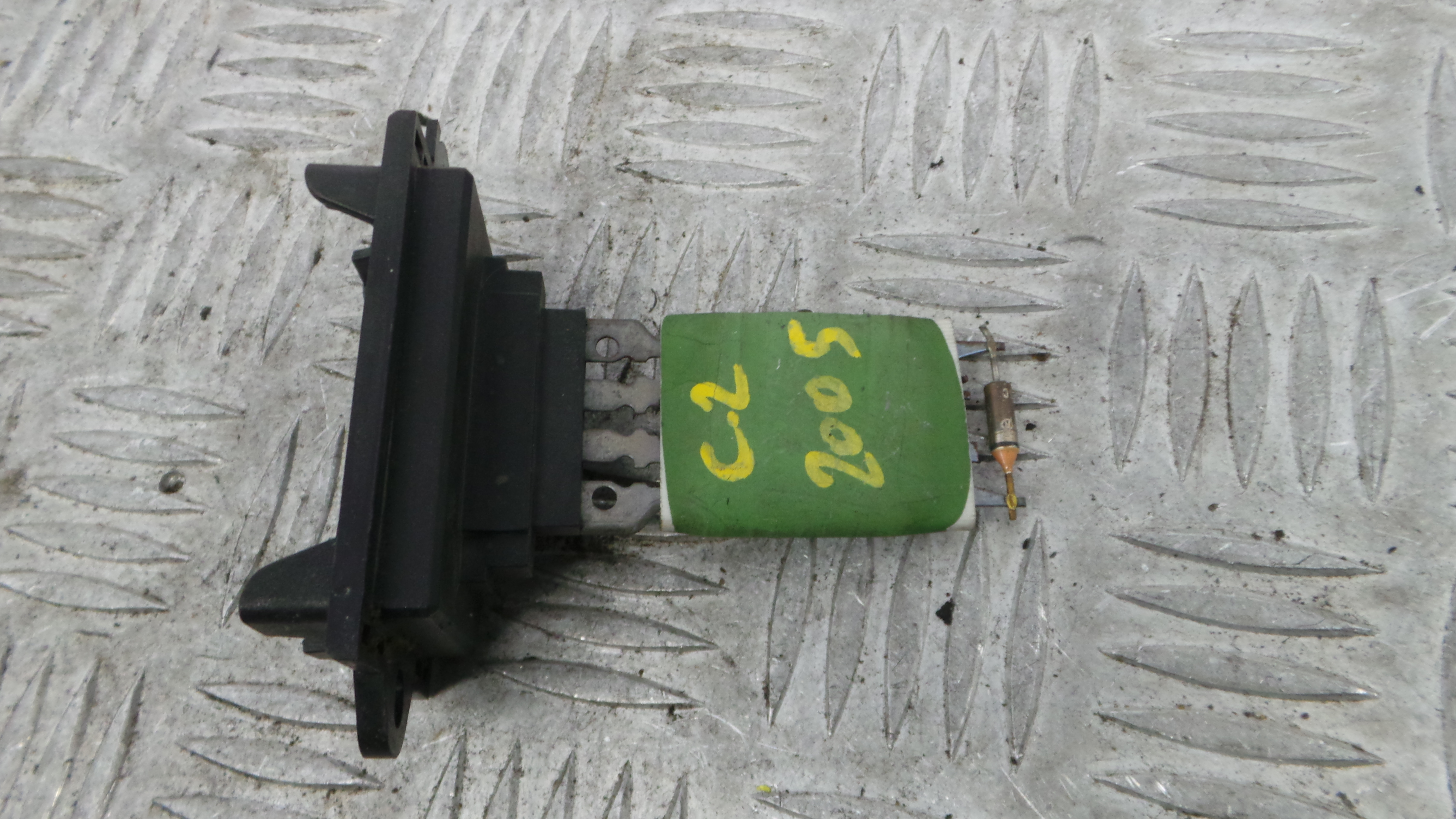 Resistência Ventilador Do Habitáculo  - CITROËN C2 (JM_)-36652692