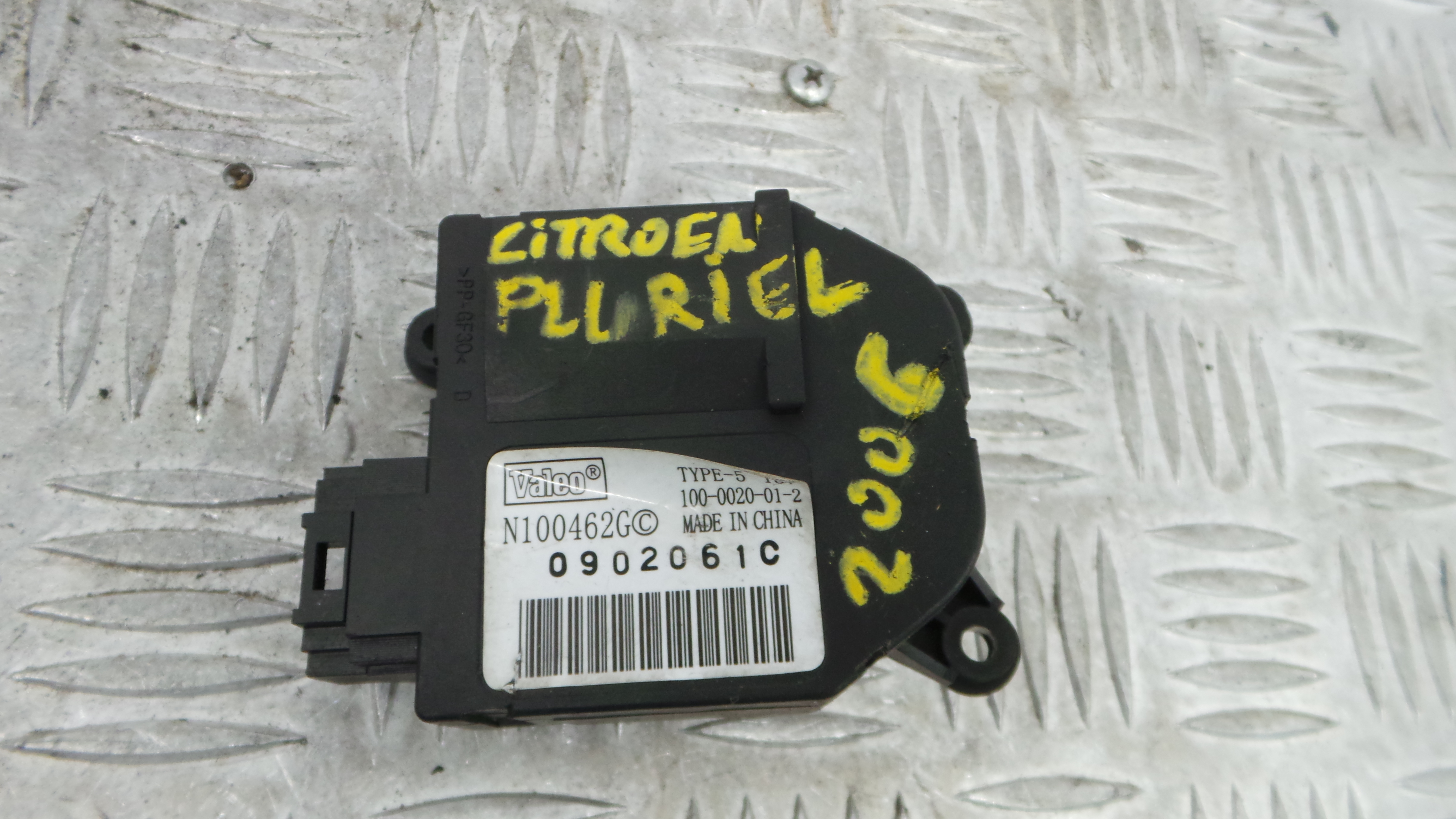 Atuador do Circuito de Ar  N100462G - CITROËN C3 Pluriel (HB_)-36652819