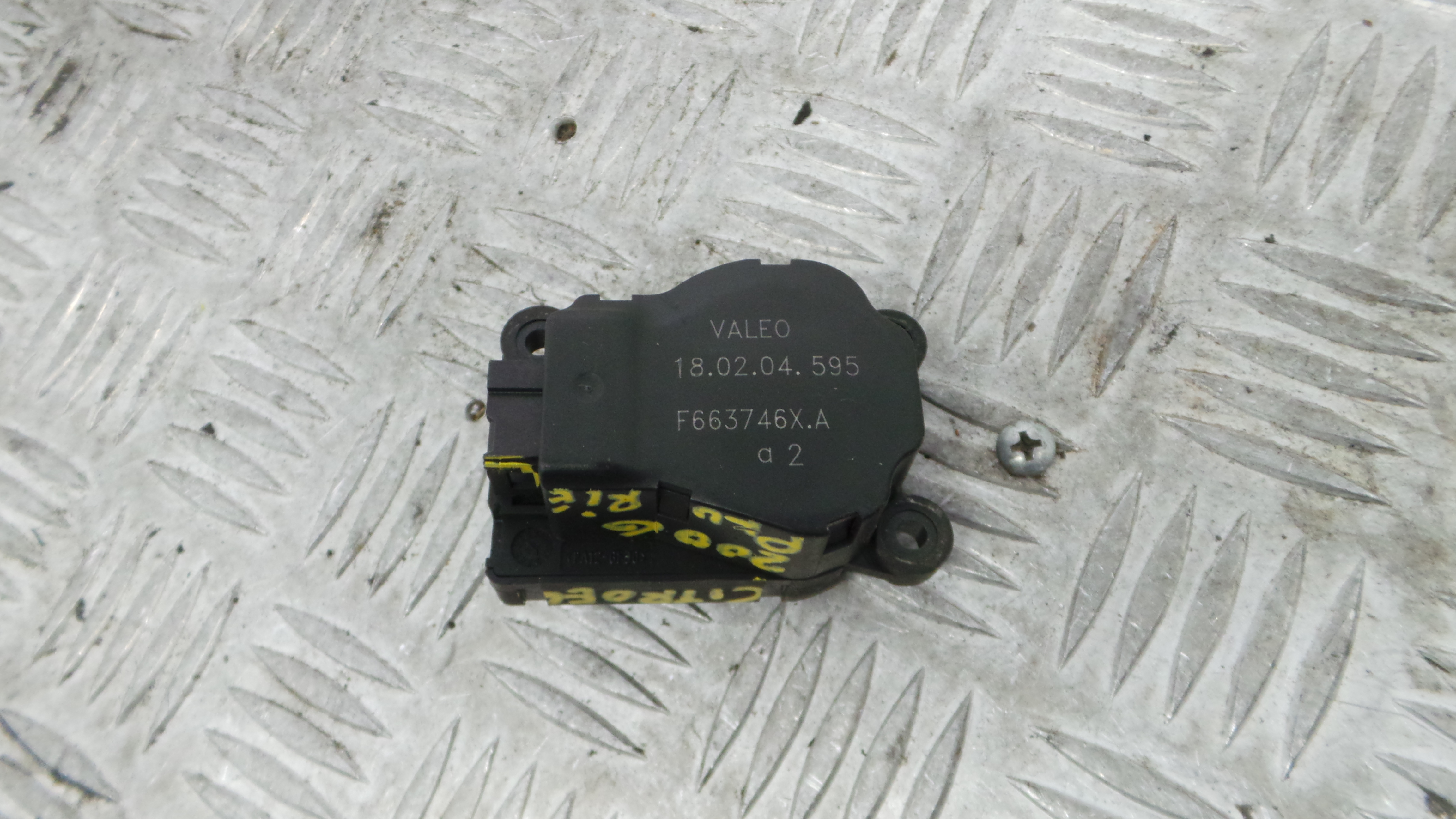 Atuador do Circuito de Ar  F663746XA - CITROËN C3 Pluriel (HB_)-36653687