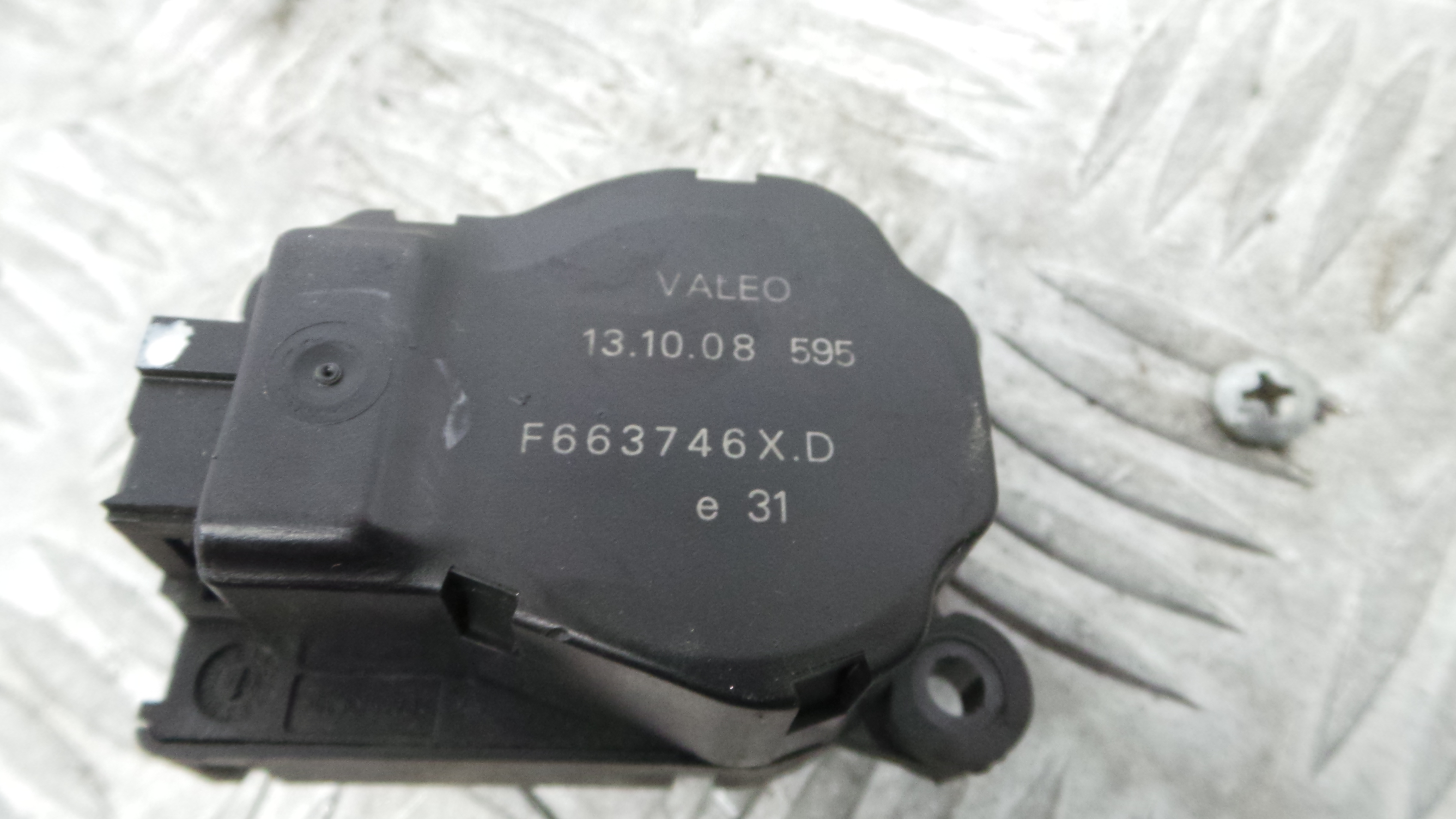 Atuador do Circuito de Ar F663746XD - PEUGEOT 308 SW I (4E_, 4H_)-36653690