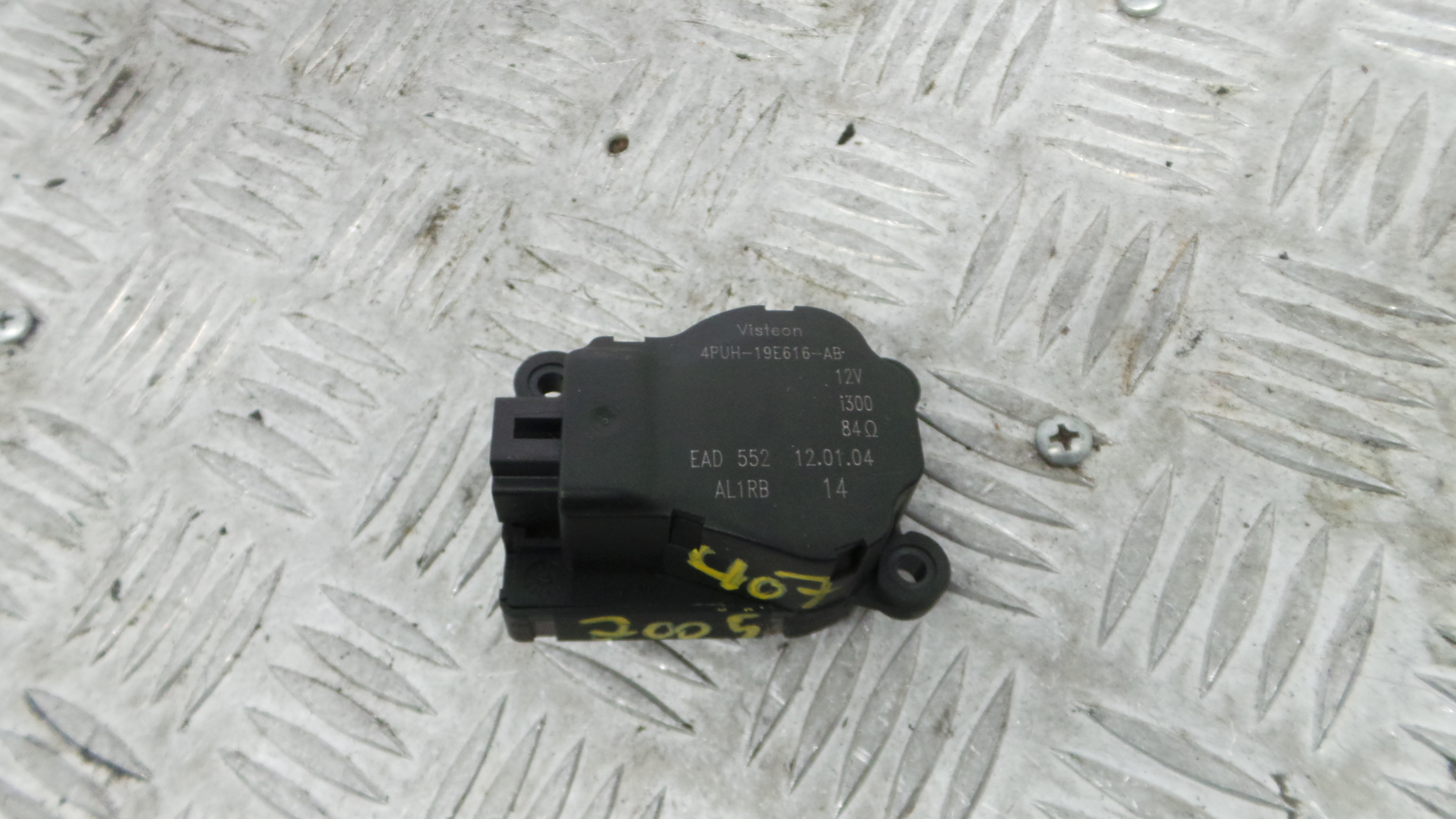 Atuador do Circuito de Ar  4PUH-19E61-AB - PEUGEOT 407 (6D_)-36653702