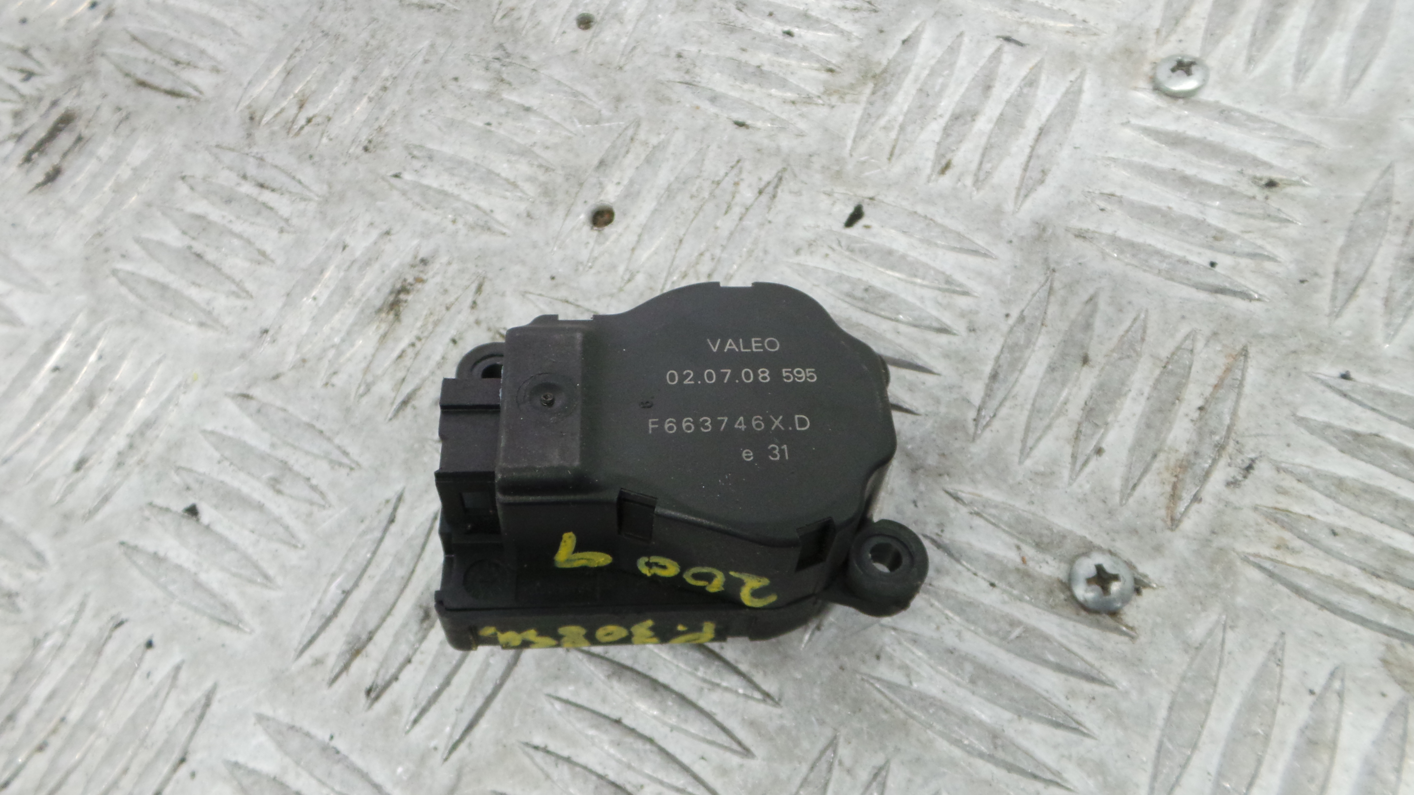 Atuador do Circuito de Ar  F663746XD - PEUGEOT 308 SW I (4E_, 4H_)-36653705