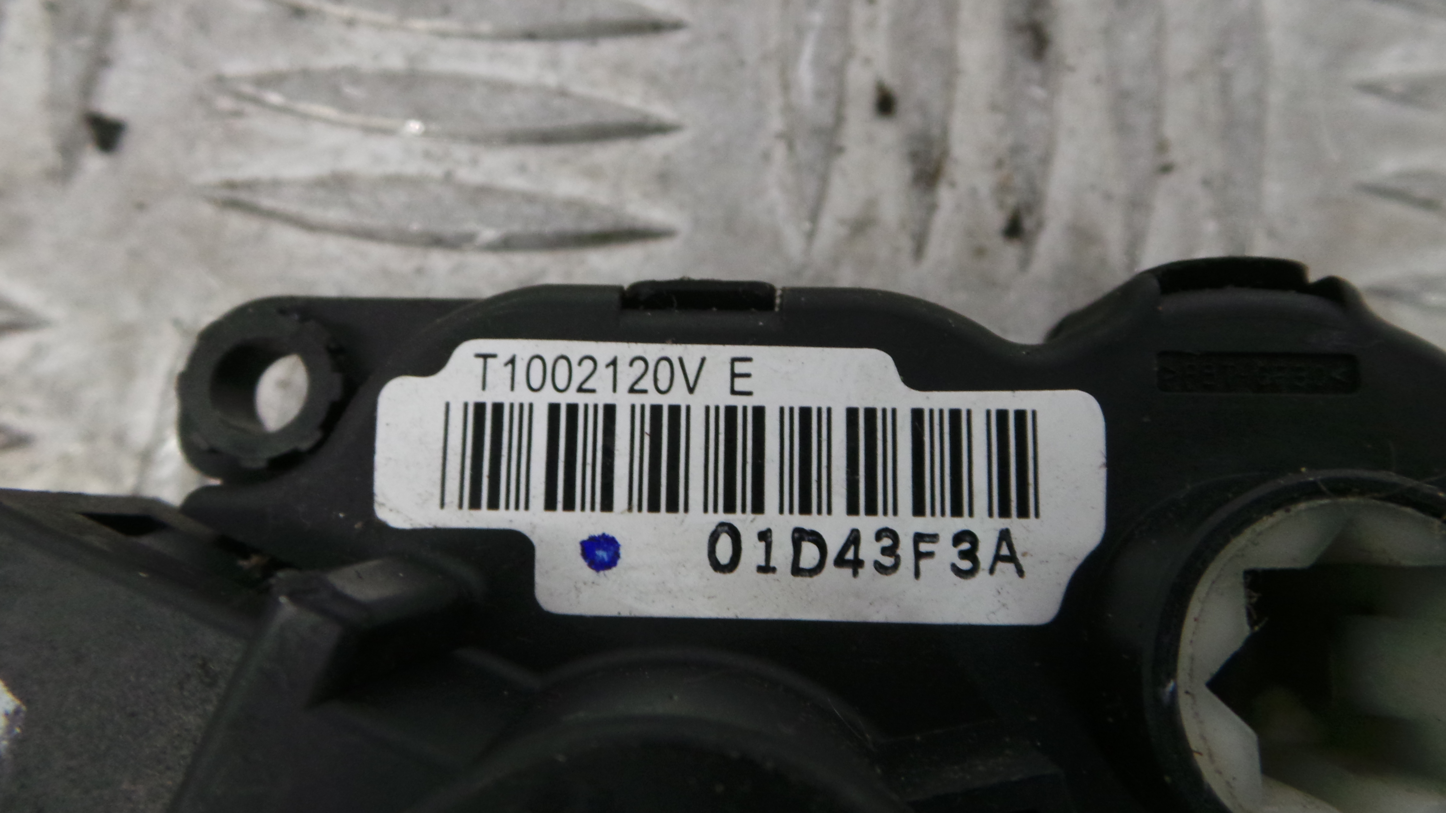 Atuador do Circuito de Ar  T1002120VE - PEUGEOT 208 I (CA_, CC_)-36653815