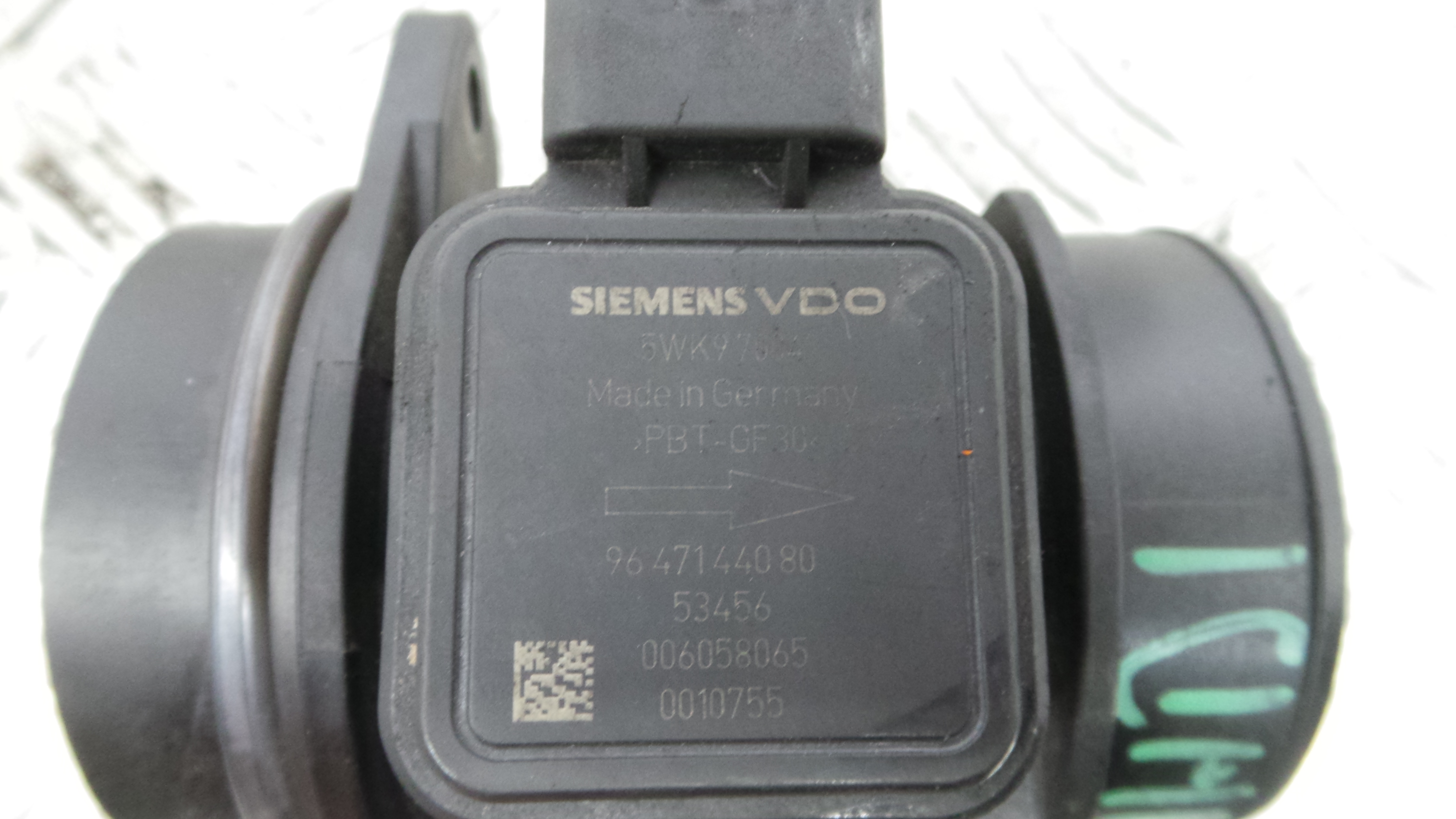 Medidor De Massa De Ar 9647144080 - PEUGEOT 207 (WA_, WC_), 207/207+ (WA_, WC_)-36658931