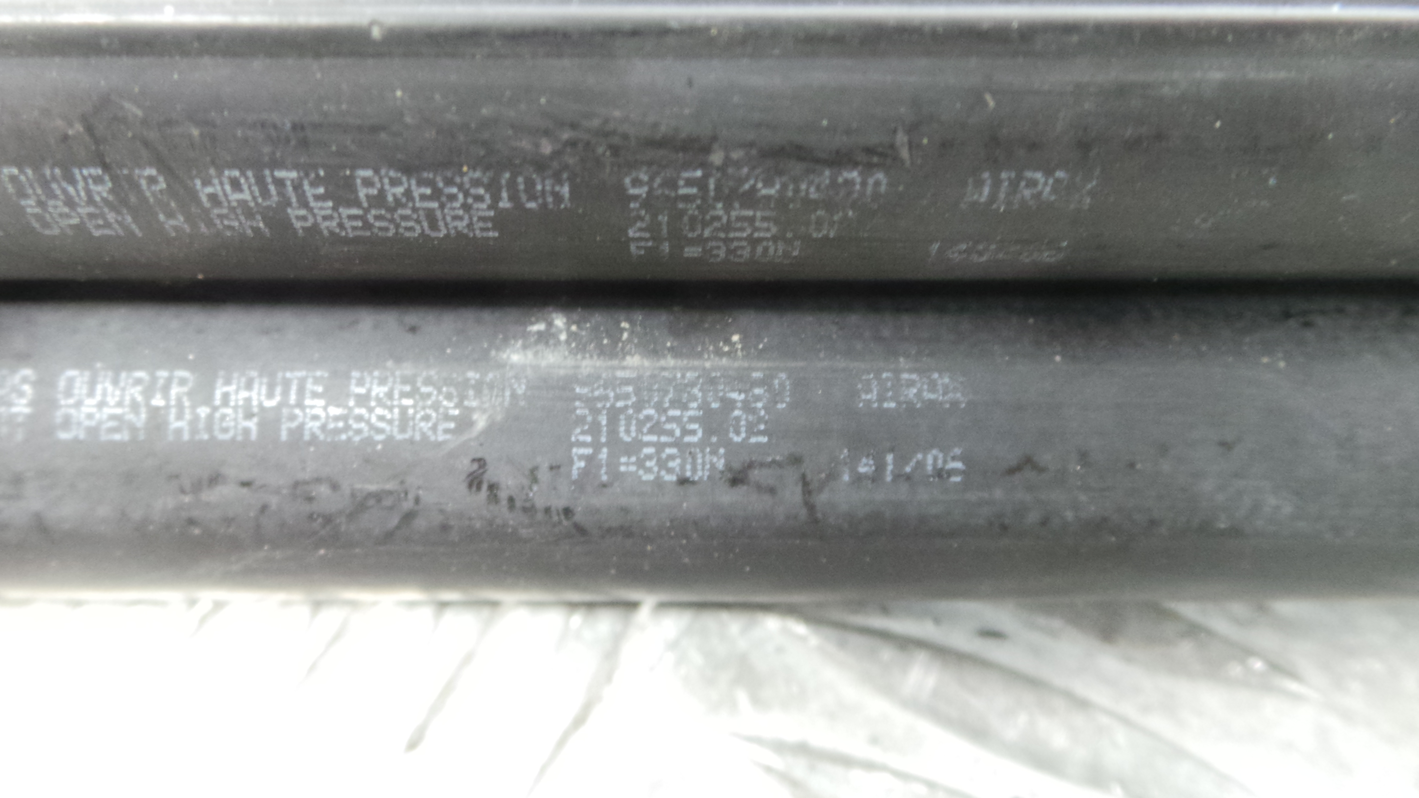 Amortecedor da Mala 9650780480 - PEUGEOT 207 (WA_, WC_), 207/207+ (WA_, WC_)-36661230