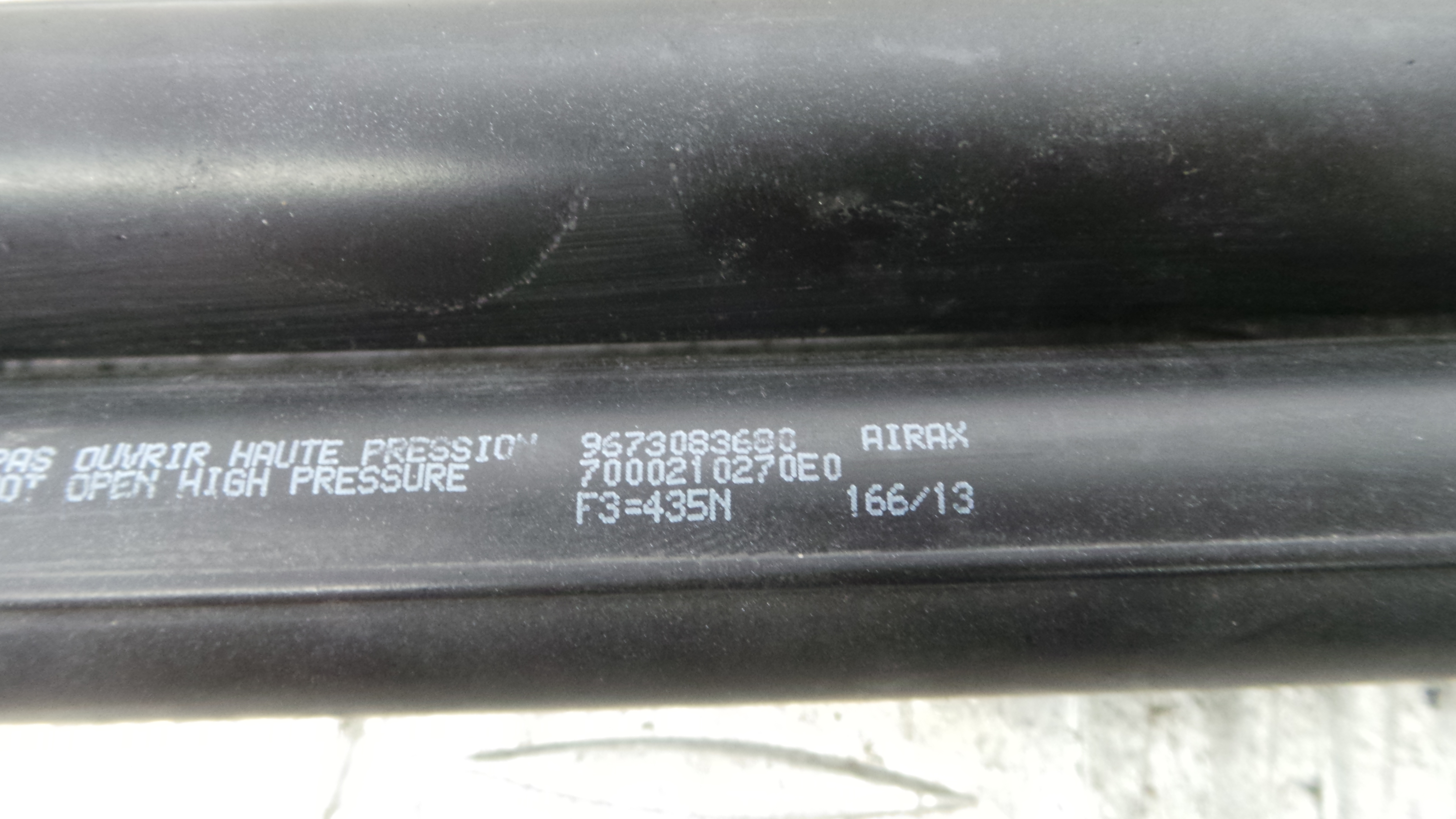 Amortecedor da Mala 9673083680 - PEUGEOT 208 I (CA_, CC_)-36661262