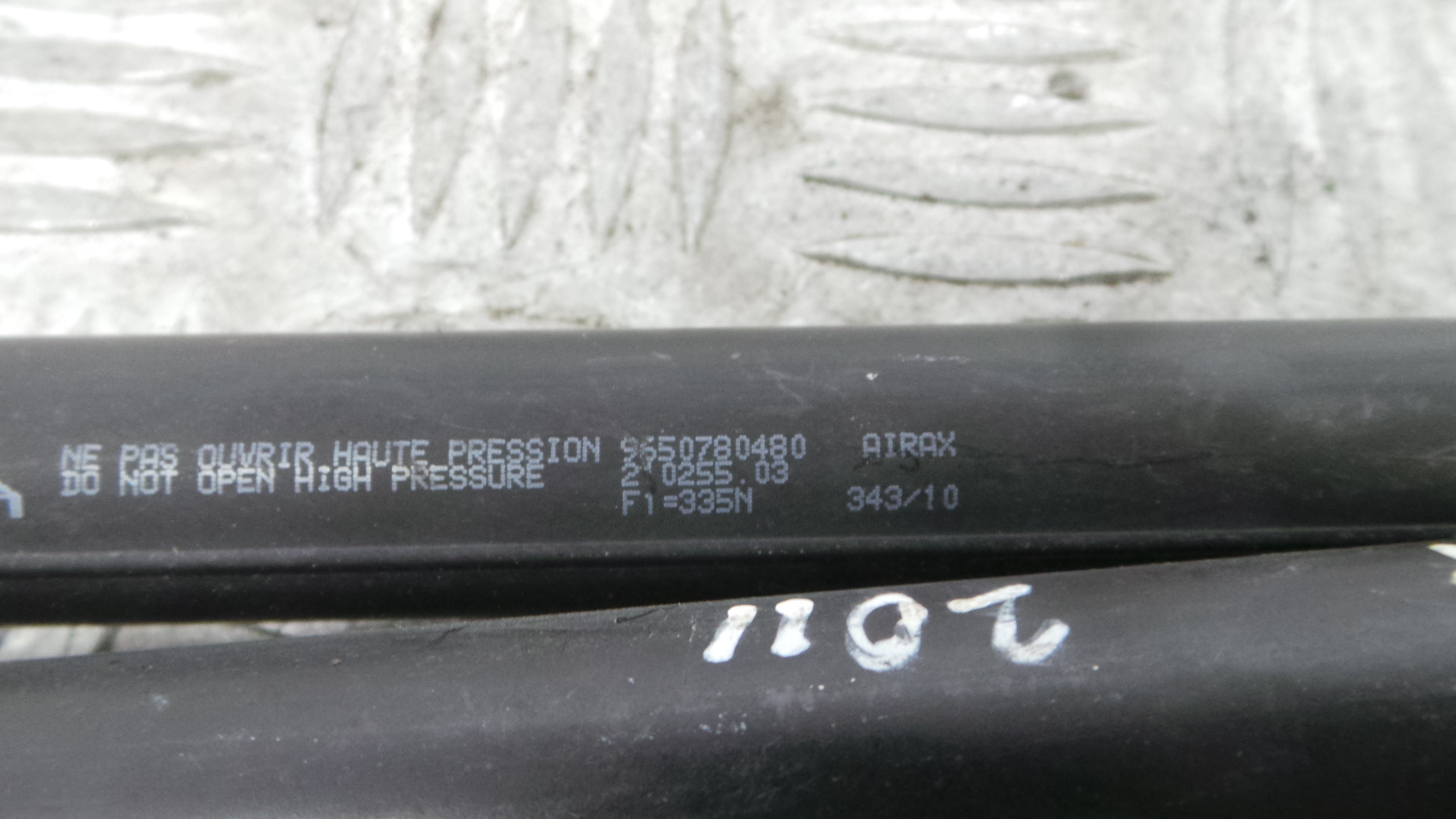 Amortecedor da Mala 9650780480 - PEUGEOT 207 (WA_, WC_), 207/207+ (WA_, WC_)-36661268