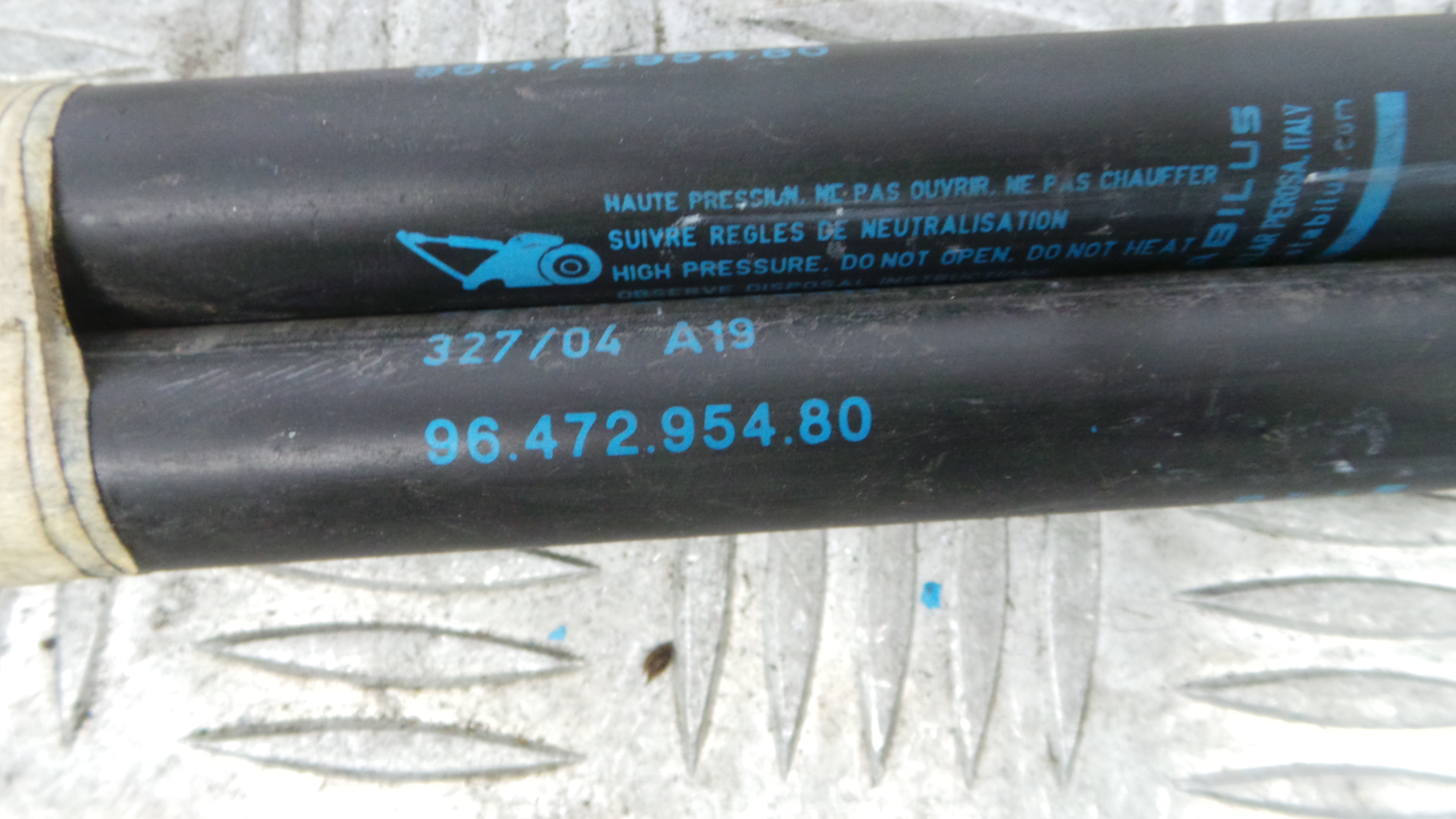 Amortecedor da Mala 9647295480 - CITROËN C4 I (LC_)-36661274