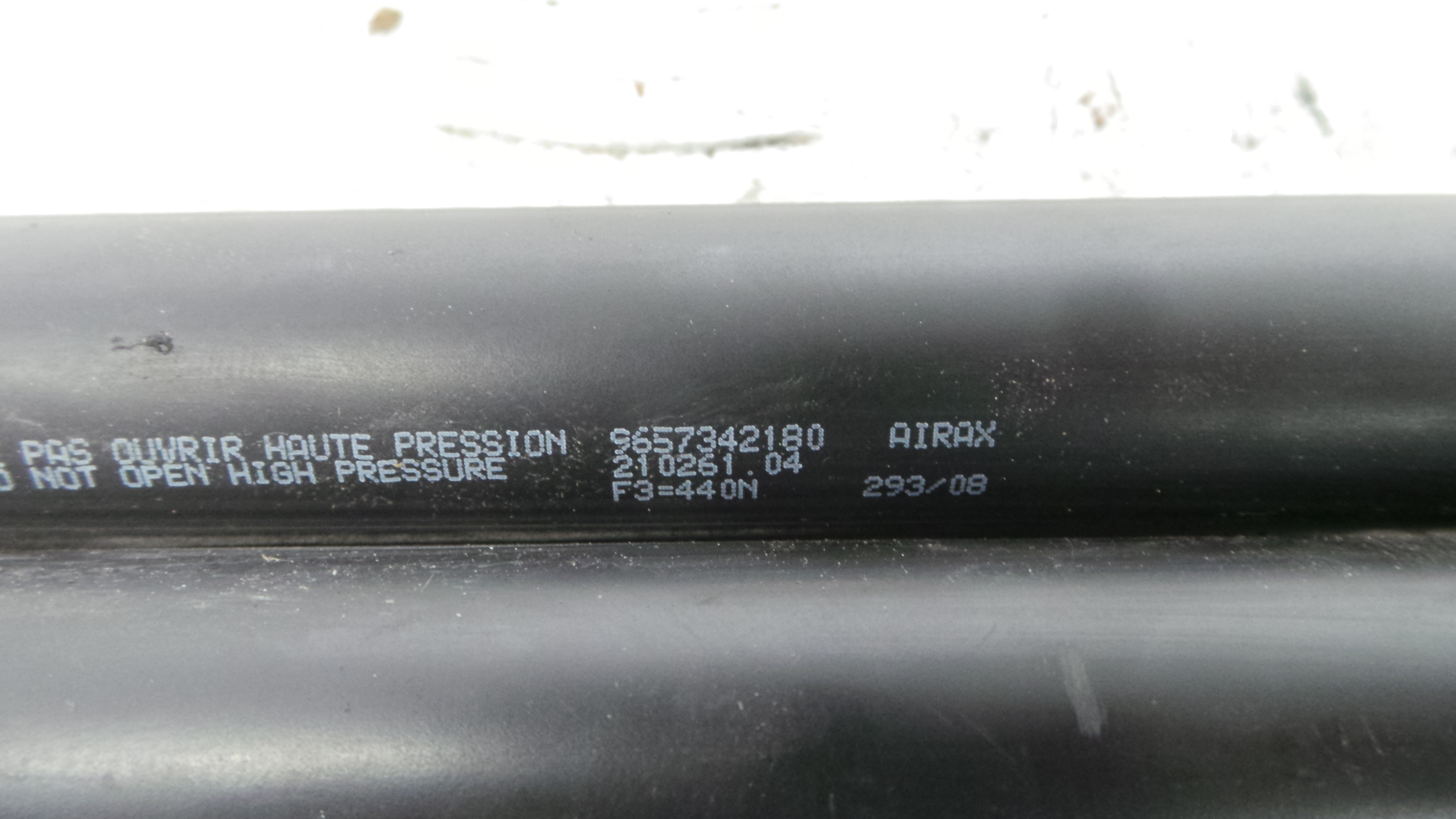 Amortecedor da Mala 9657342180 - PEUGEOT 308 I (4A_, 4C_)-36661289