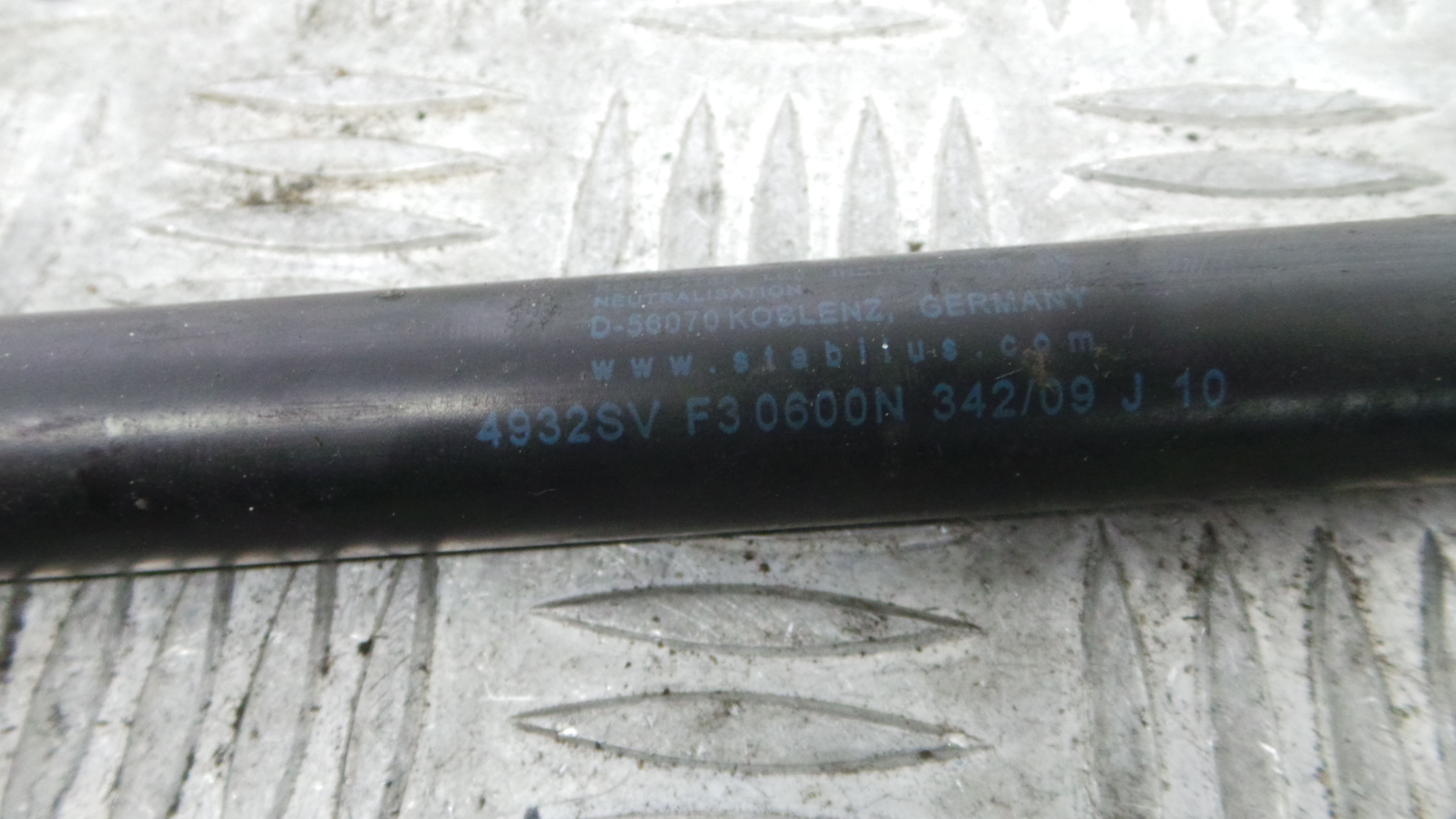 Amortecedor da Mala 4932SV - PEUGEOT 307 SW (3H)-36661297