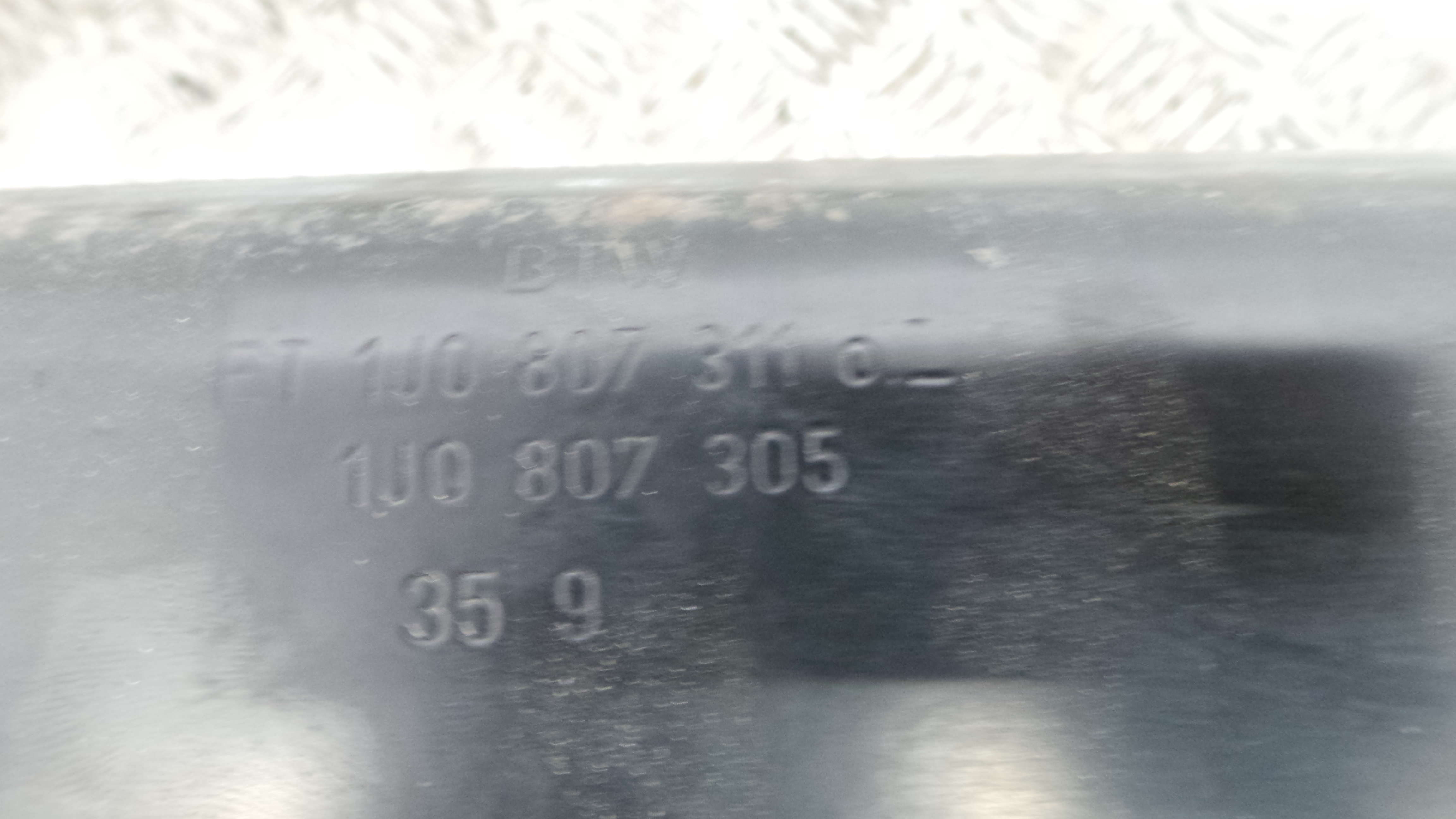 Reforco do Para Choques Traseiro  1J0807305 - VW GOLF IV (1J1), GOLF Mk IV (1J1)-36661767