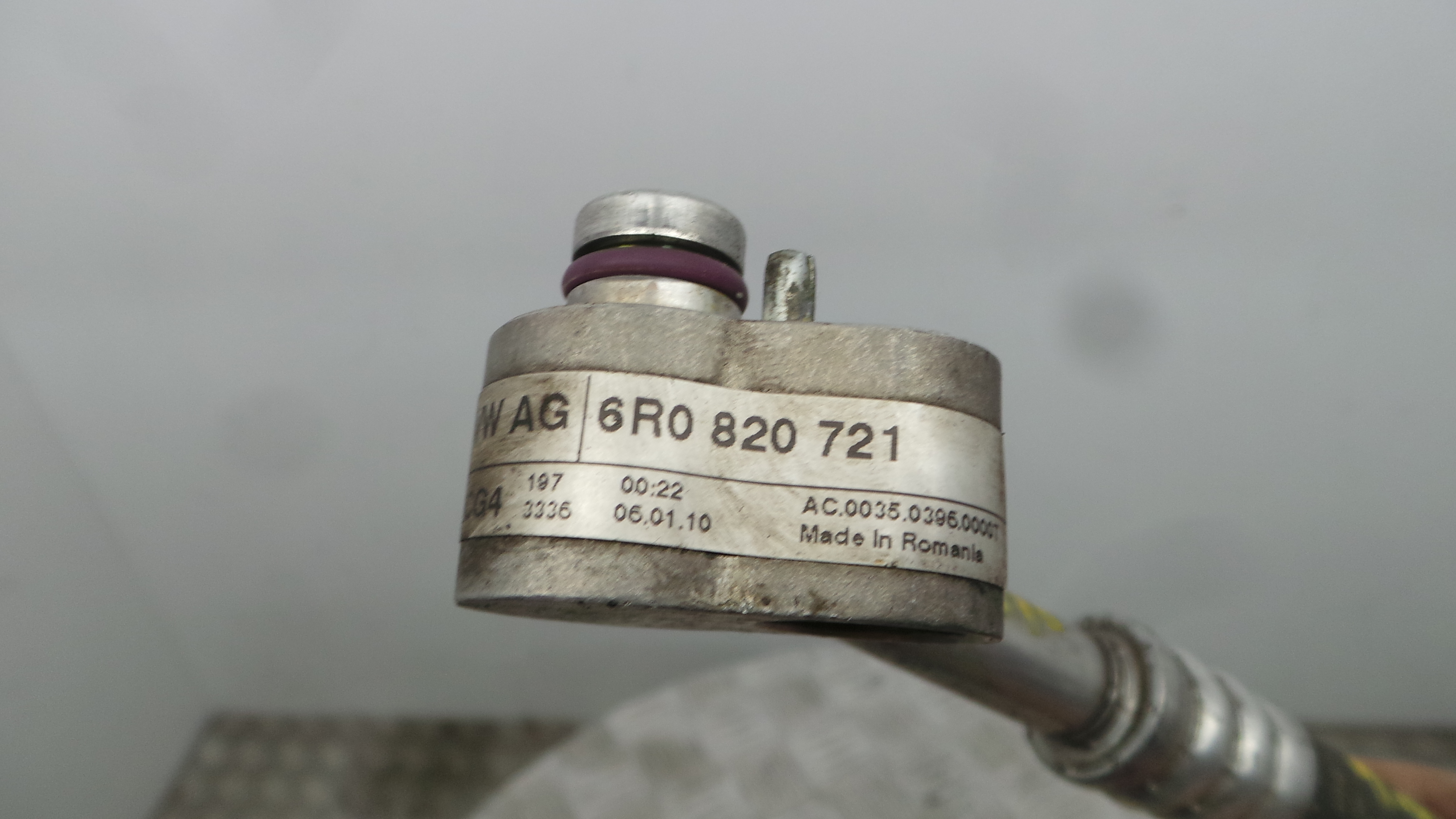 Tubo Ar Condicionado 6R0820721 - VW POLO V (6R1, 6C1)-36664148