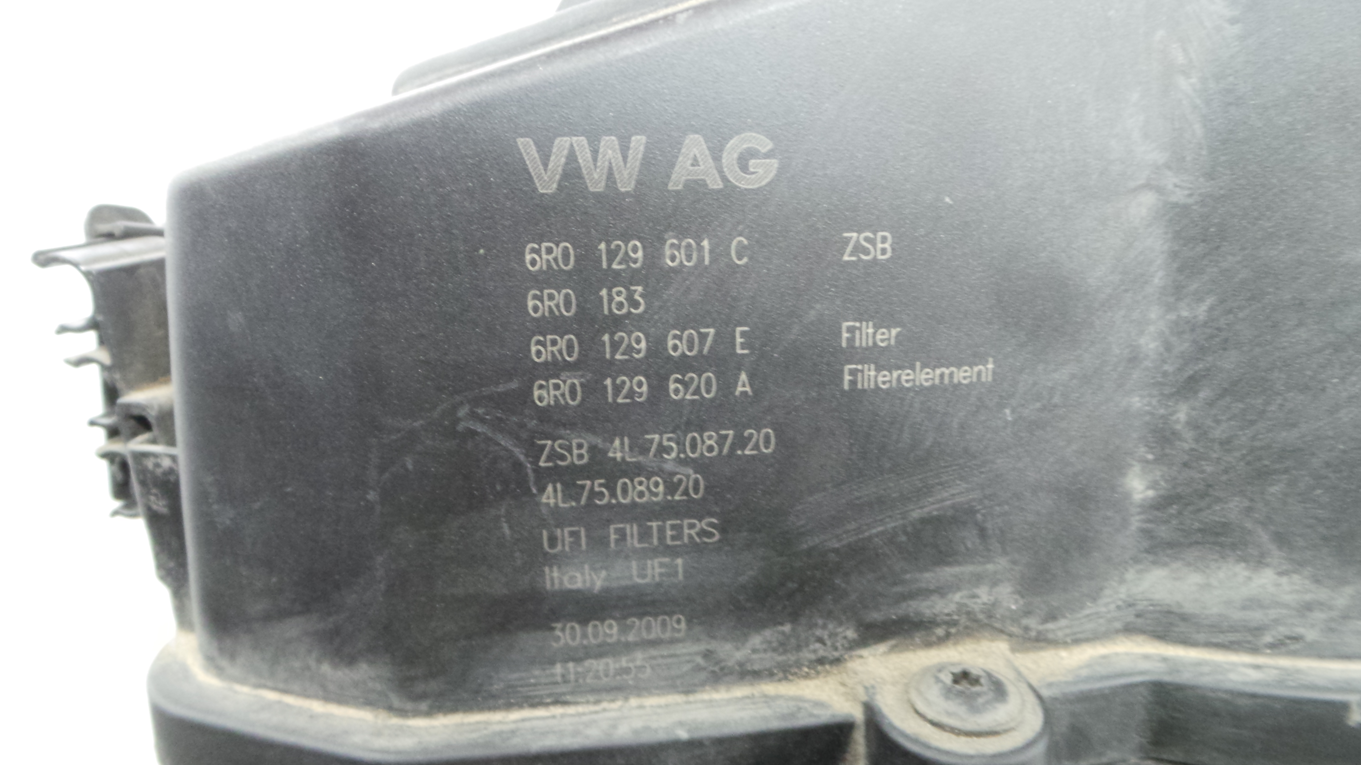 Caixa Filtro de Ar 6R0129601C - VW POLO V (6R1, 6C1)-36664172